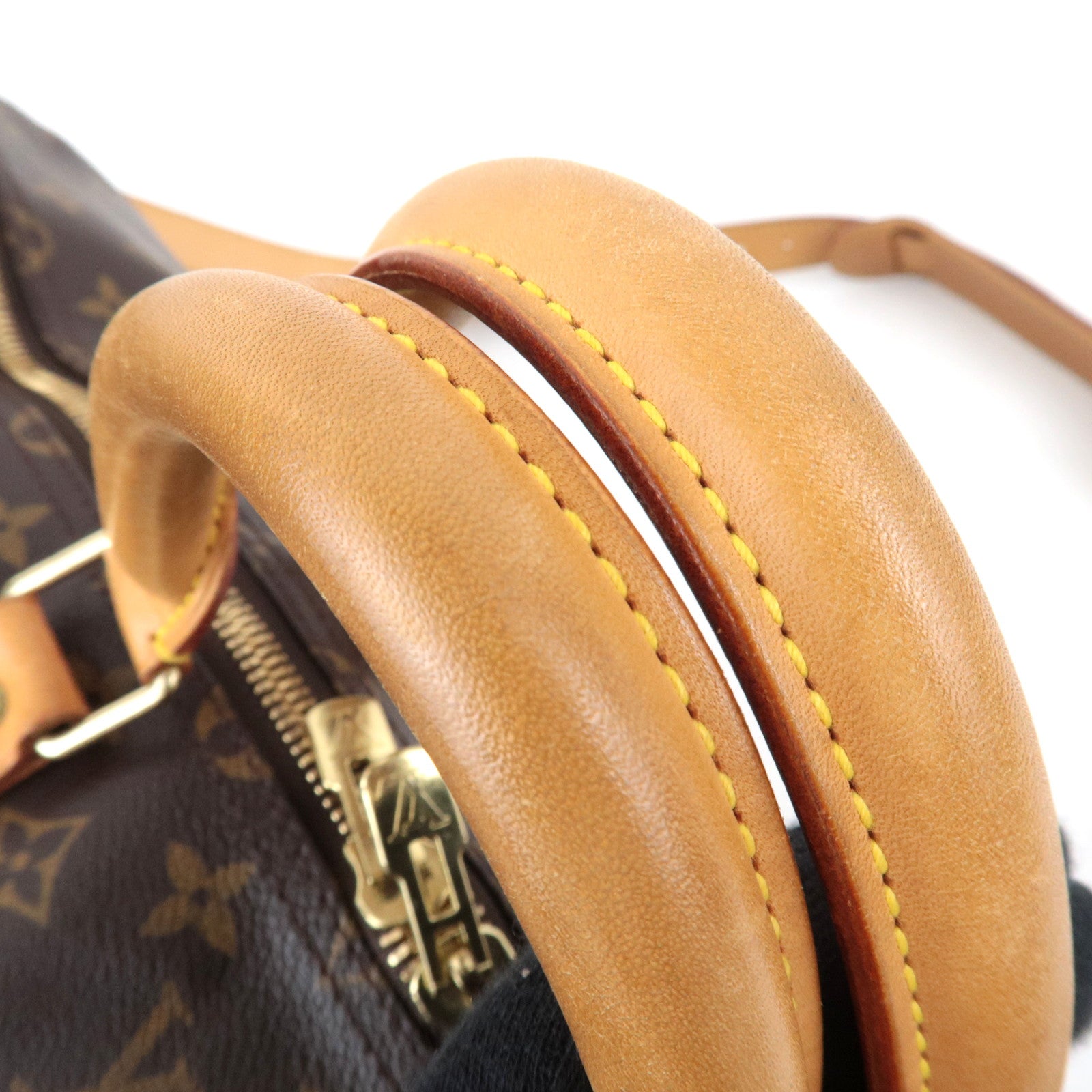 Louis Vuitton Monogram Keepall Bandouliere 55 Travel Bag M41414 MB0011 *Strap, Name tag, Poignet