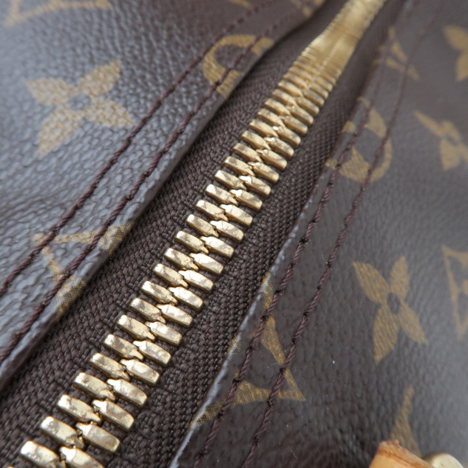 Louis Vuitton Monogram Keepall Bandouliere 55 Travel Bag M41414 MB0011 *Strap, Name tag, Poignet