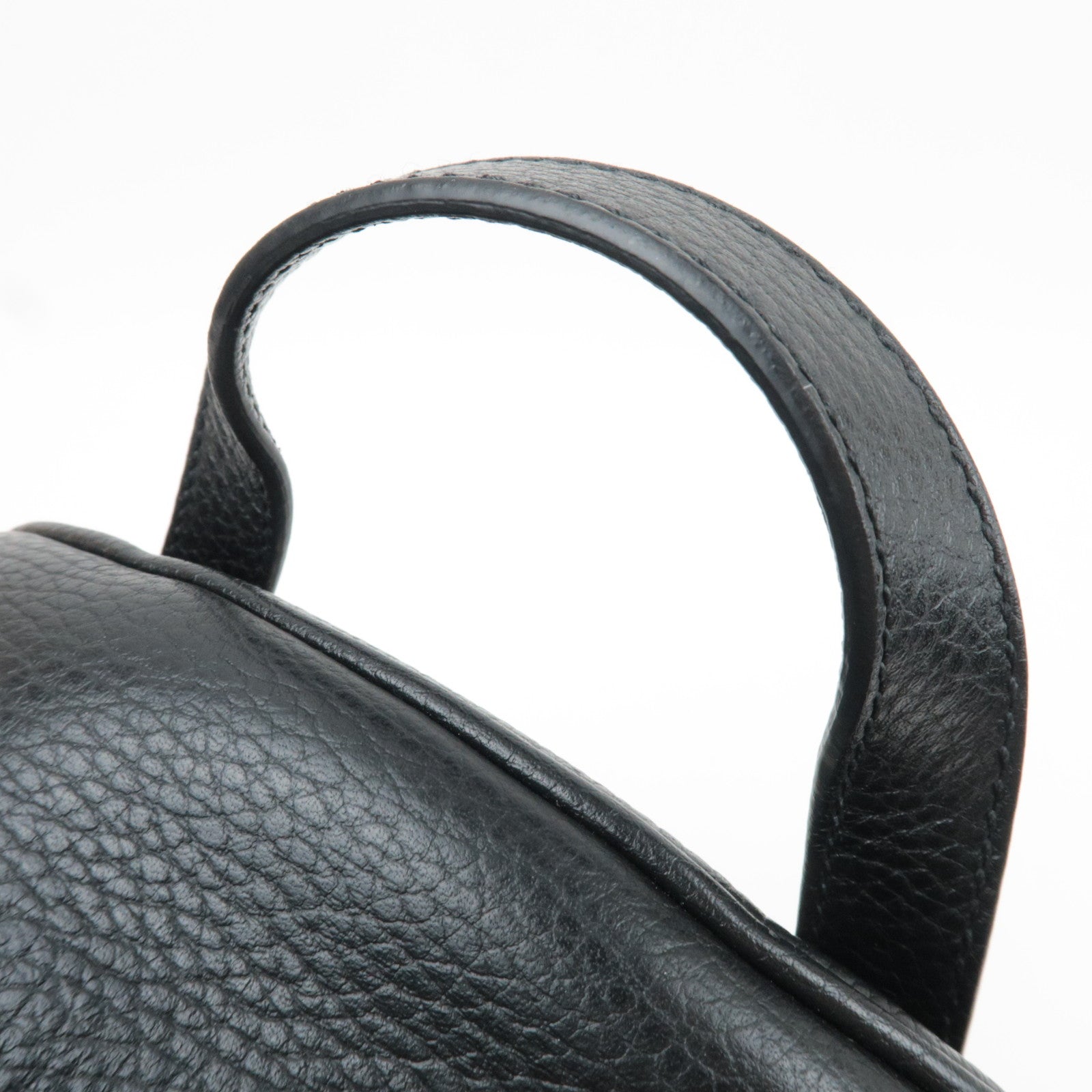 GUCCI Soho Interlocking G Backpack Leather Black 536192 *Dust bag