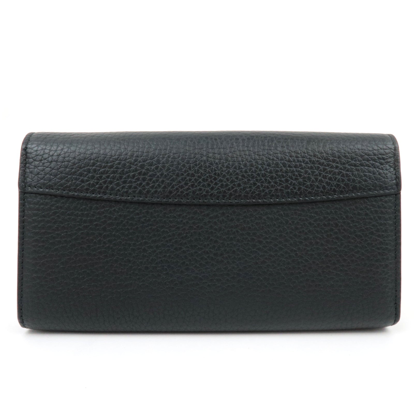 Louis Vuitton Portefeuille Capucines Long Wallet Taurillon Leather Black N90129 MI2168