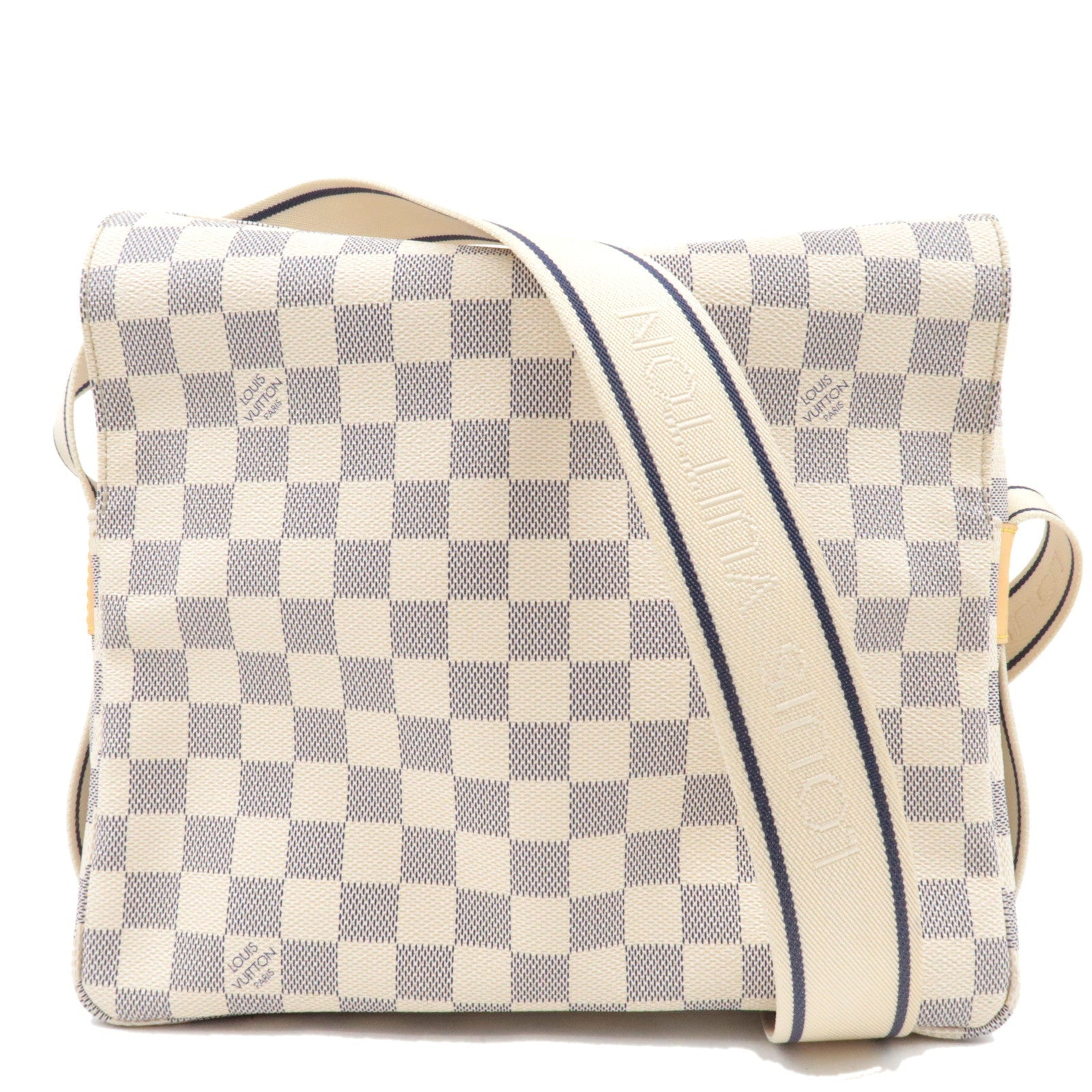 Louis Vuitton Damier Azur Naviglio Shoulder Bag N51189 SR0067 bag79014