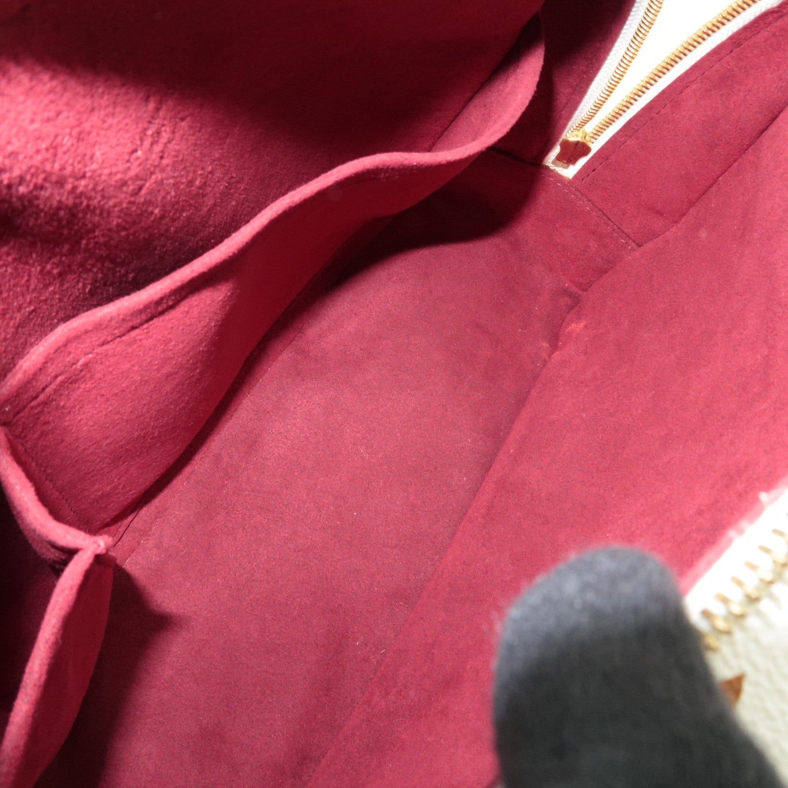 Louis Vuitton Monogram Multicolore Trouville Handbag Blanc M92663 SD0045