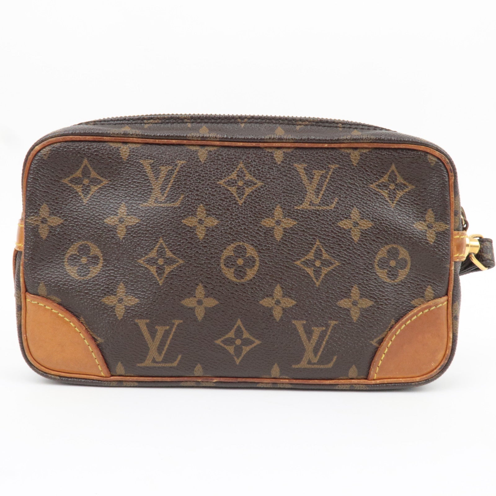 Louis Vuitton Monogram Marly Dragonne PM Clutch Bag M51827 SL1923
