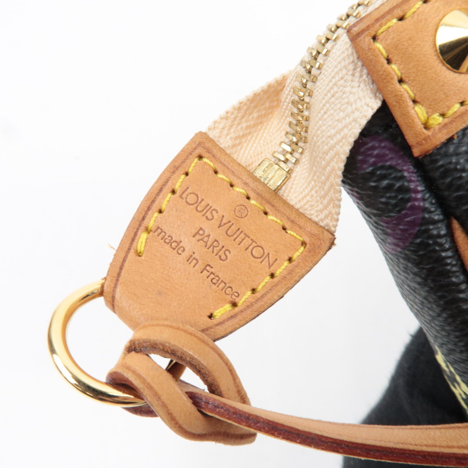 Louis Vuitton Monogram Multicolo Pochette Accessoires Handbag Noir M92648 SL1004