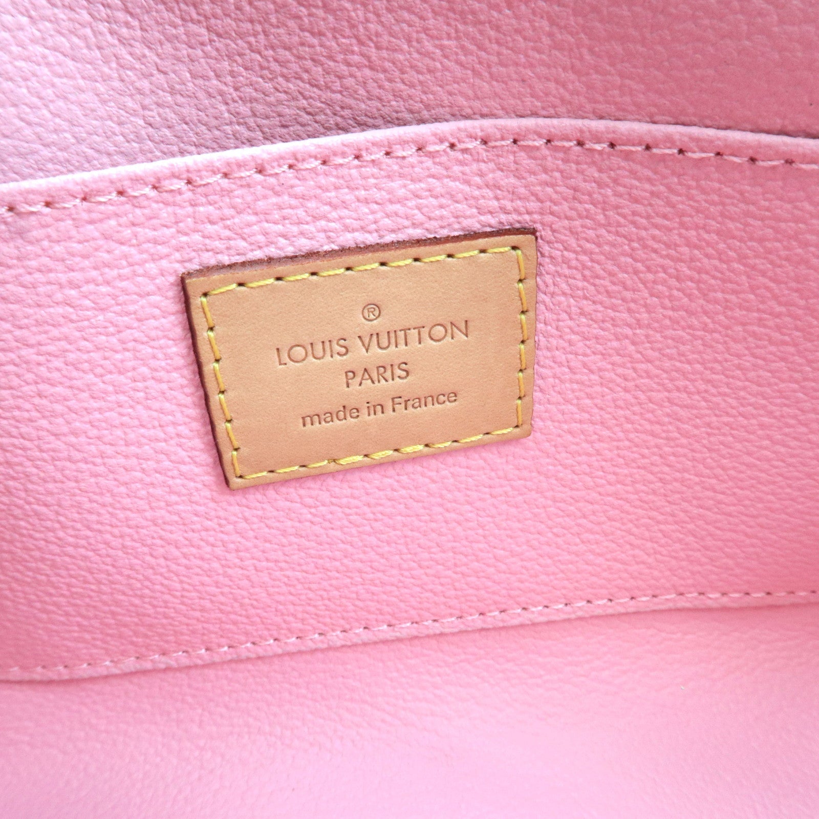 Louis Vuitton Monogram Jungle Dot Pochette Cosmetic M41425 SR1116 *Dust bag