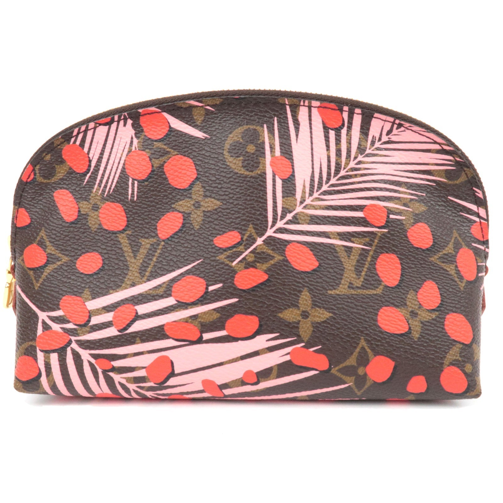 Louis Vuitton Monogram Jungle Dot Pochette Cosmetic M41425 SR1116 *Dust bag79045