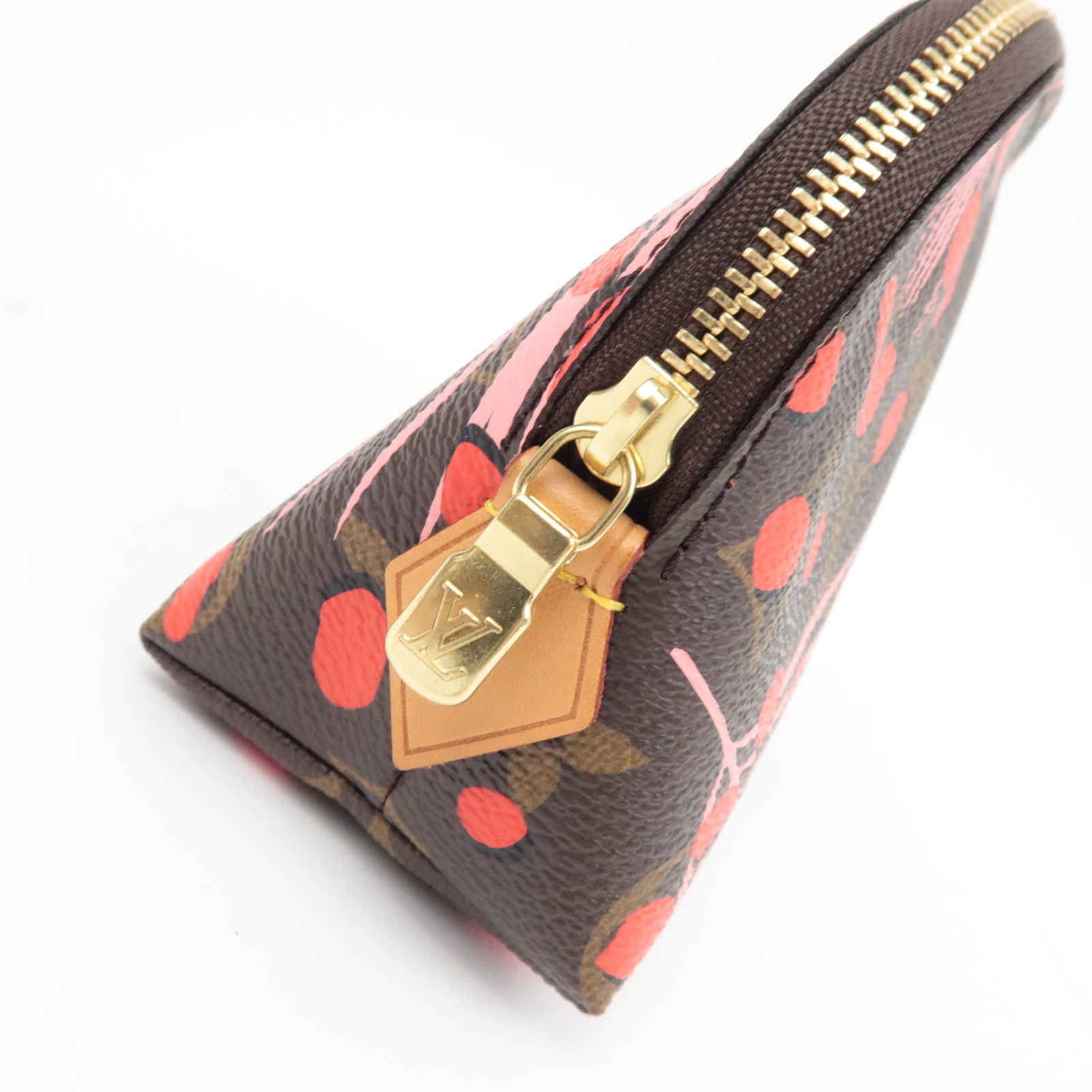 Louis Vuitton Monogram Jungle Dot Pochette Cosmetic M41425 SR1116 *Dust bag