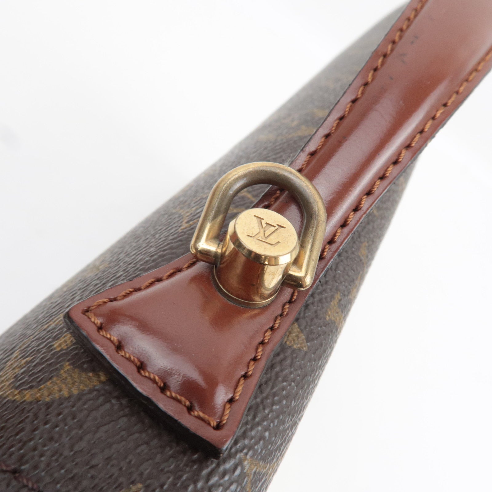 Louis Vuitton Monogram Monceau 2Way Handbag M51185 A20954 *Strap, Key