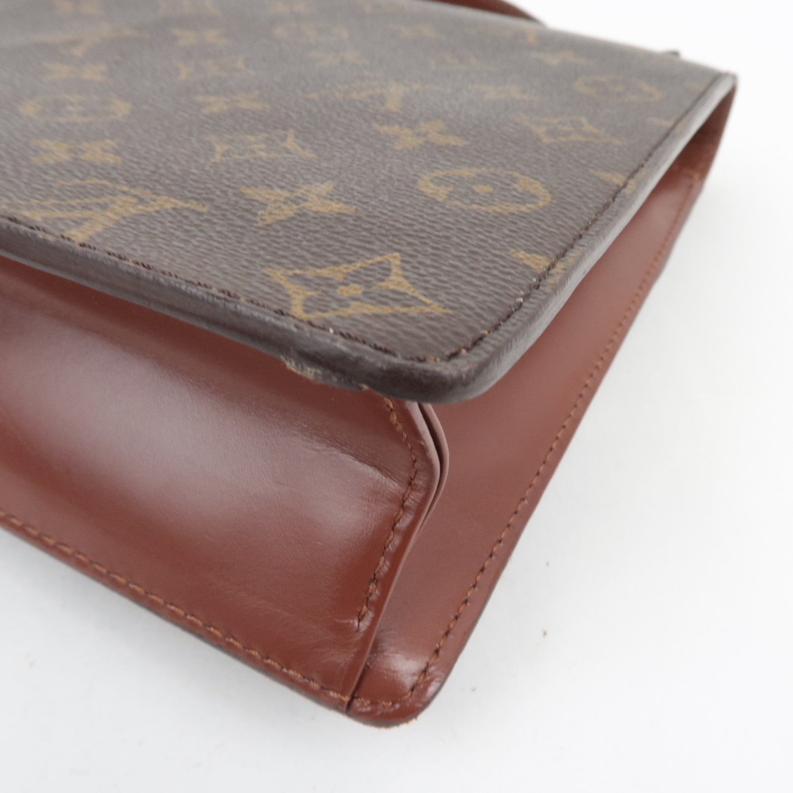 Louis Vuitton Monogram Monceau 2Way Handbag M51185 A20954 *Strap, Key