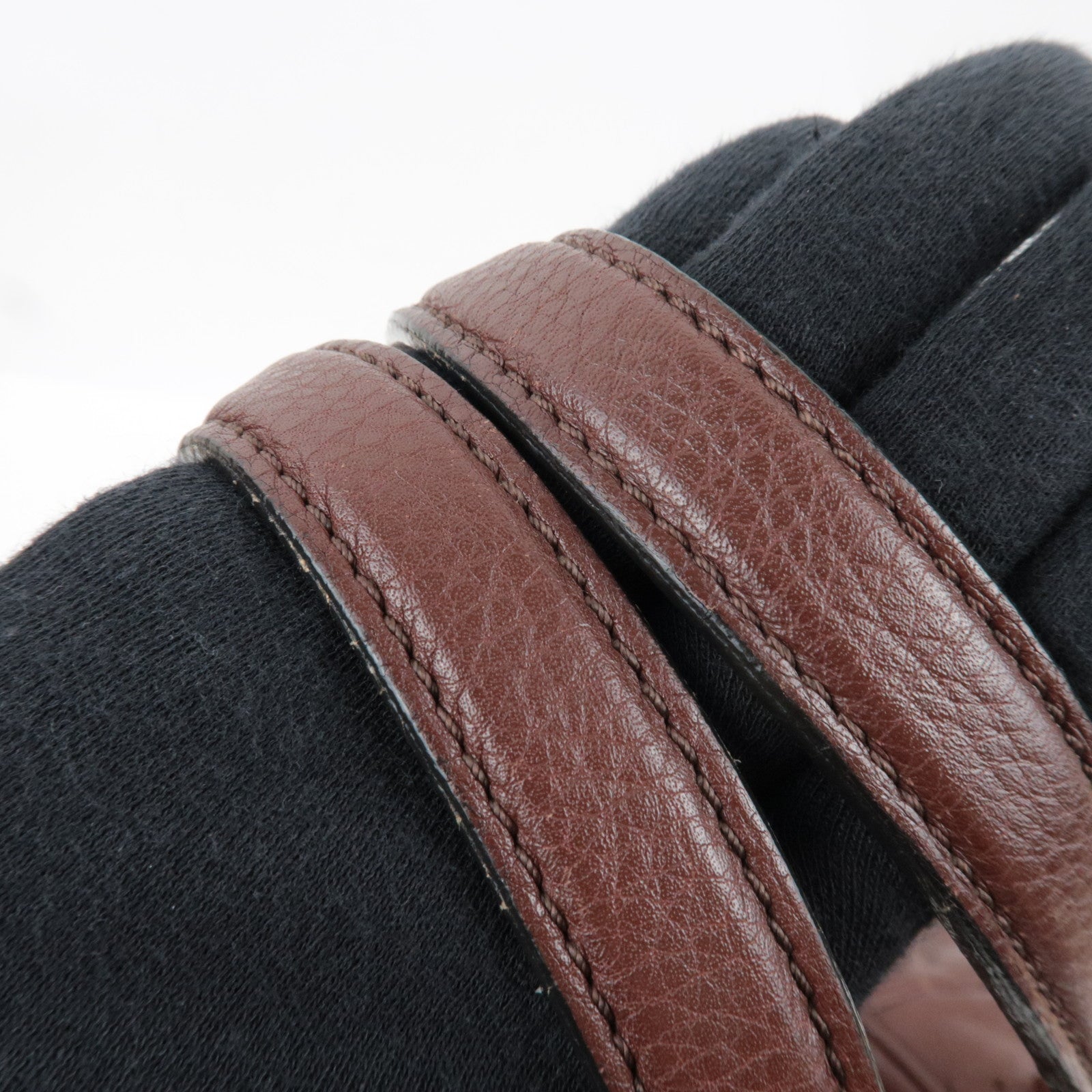 Louis Vuitton Monogram Mahina Lunar GM Shoulder Bag Acajou M95970 TH2099 *Dust bag