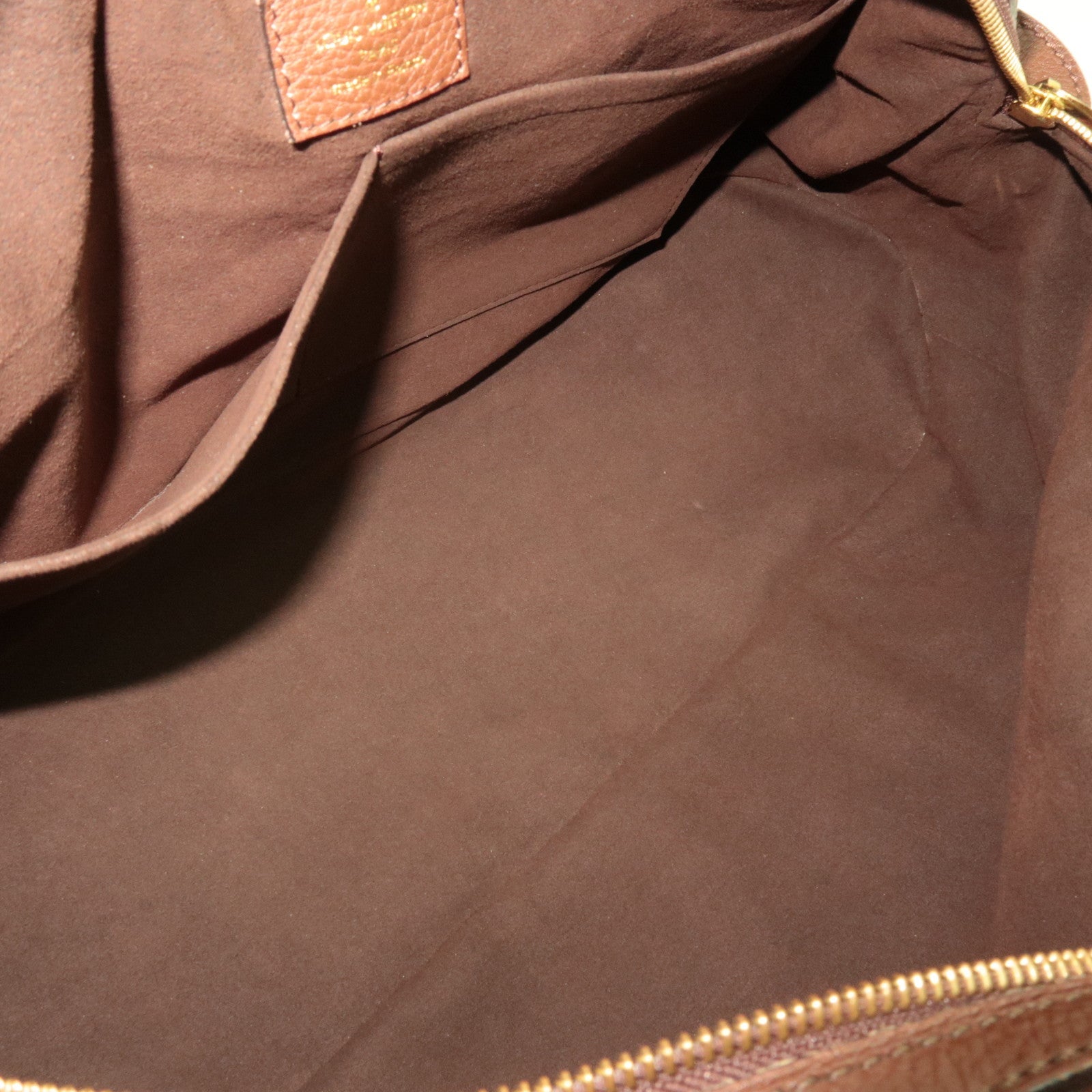 Louis Vuitton Monogram Mahina Lunar GM Shoulder Bag Acajou M95970 TH2099 *Dust bag