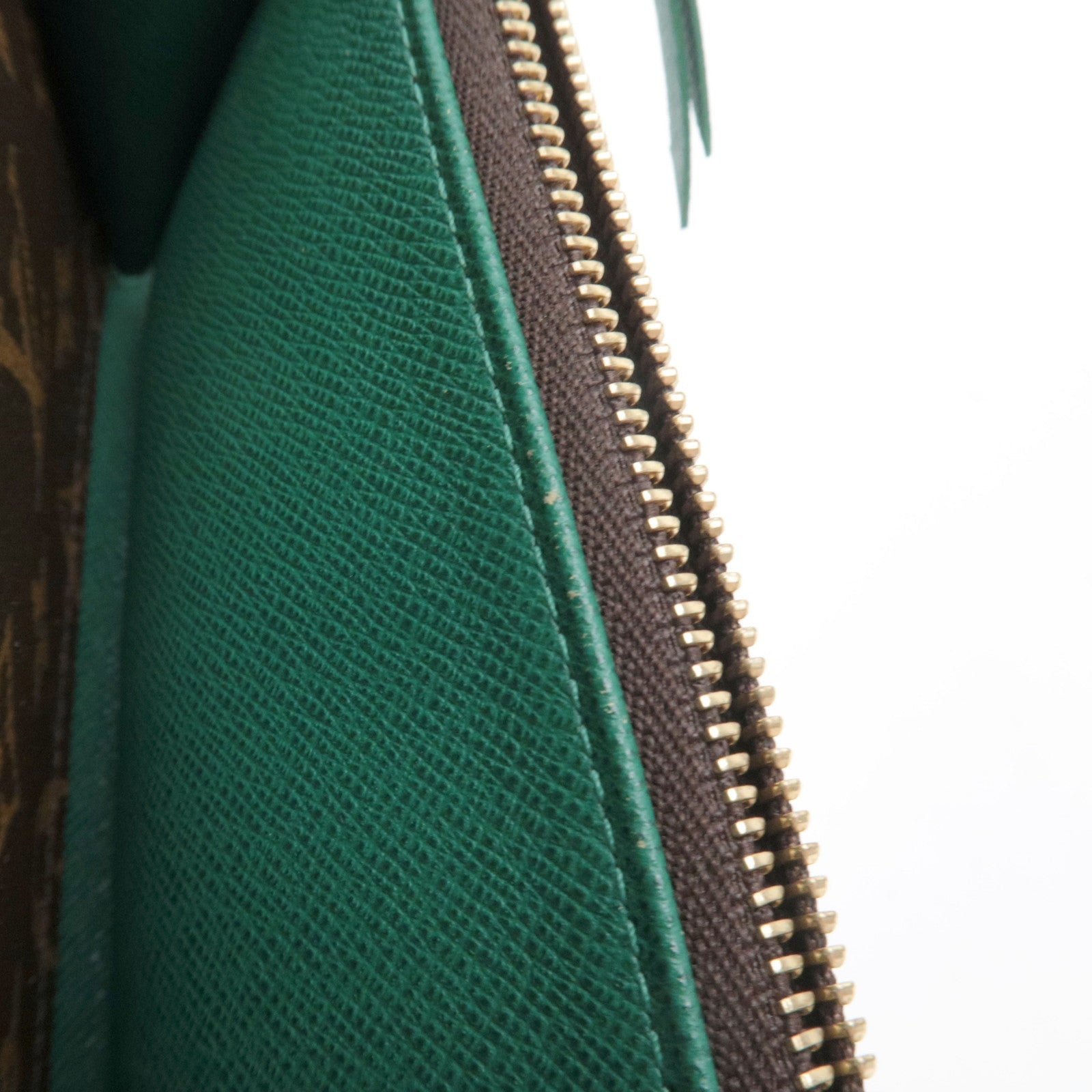 Louis Vuitton Monogram Portefeuille Emily Long Wallet Vert M60137 CA4089 *Box, Dust bag