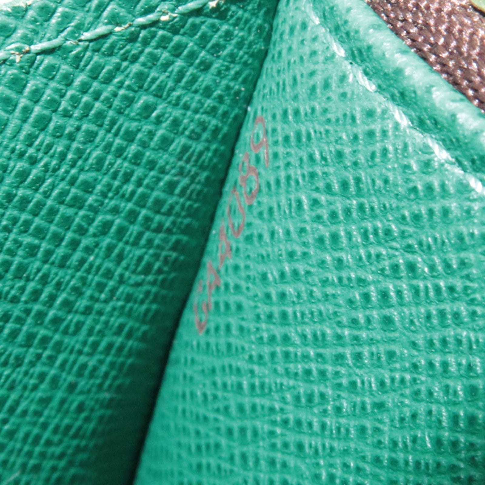 Louis Vuitton Monogram Portefeuille Emily Long Wallet Vert M60137 CA4089 *Box, Dust bag