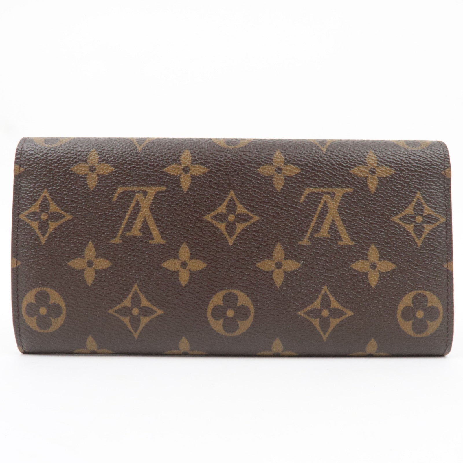 Louis Vuitton Monogram Portefeuille Emily Long Wallet Vert M60137 CA4089 *Box, Dust bag