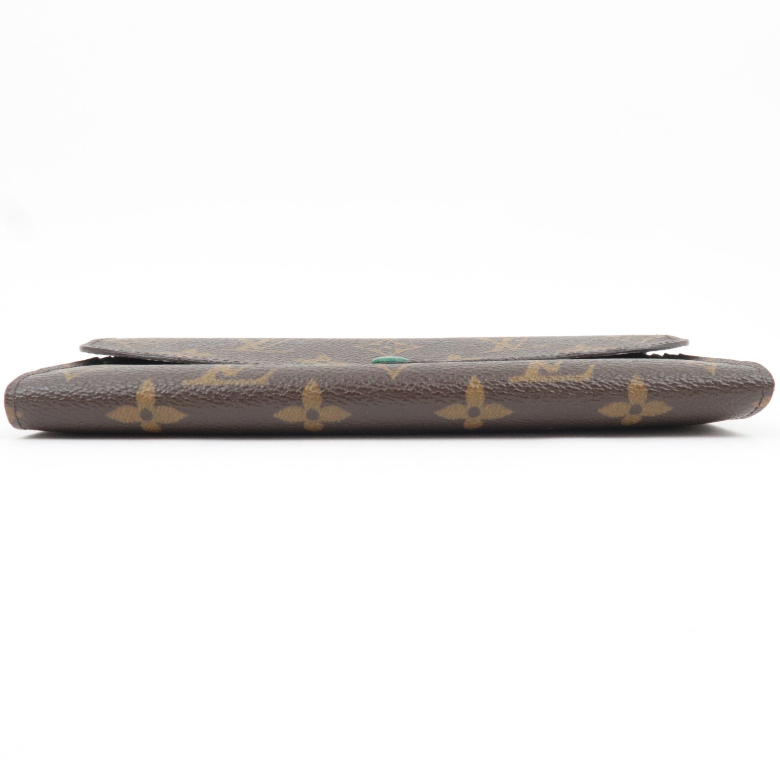 Louis Vuitton Monogram Portefeuille Emily Long Wallet Vert M60137 CA4089 *Box, Dust bag