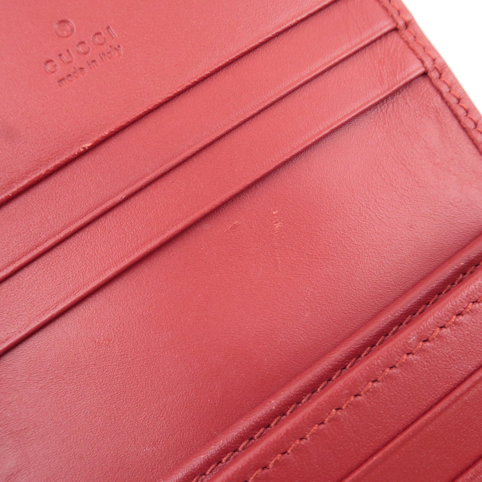 GUCCI GG Supreme Bosco Bifold Wallet GG Supreme Beige 506277 *Box, Dust bag