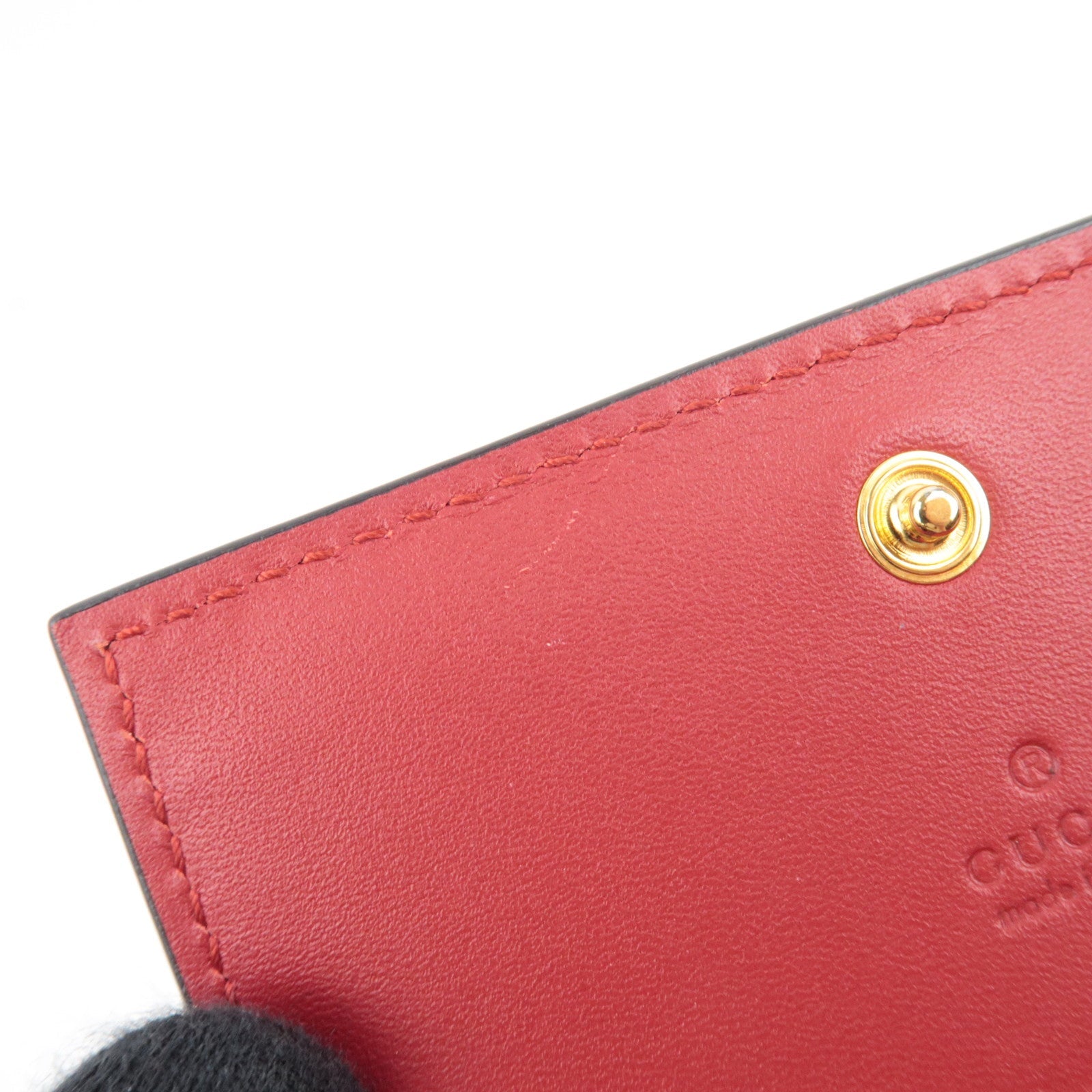 GUCCI GG Supreme Bosco Bifold Wallet GG Supreme Beige 506277 *Box, Dust bag