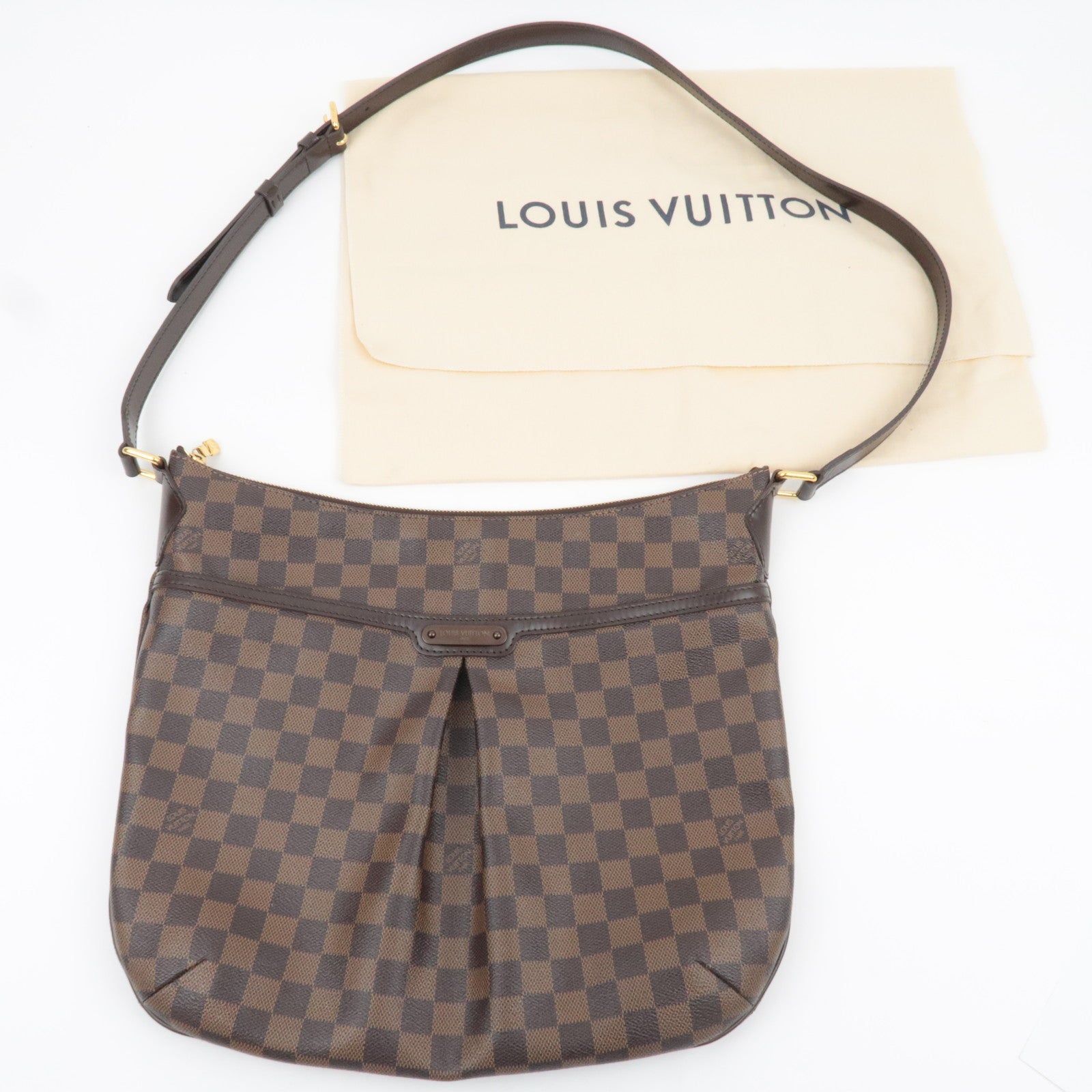 Louis Vuitton Damier Bloomsbury GM Shoulder Bag N42250 DU1059 *Dust bag