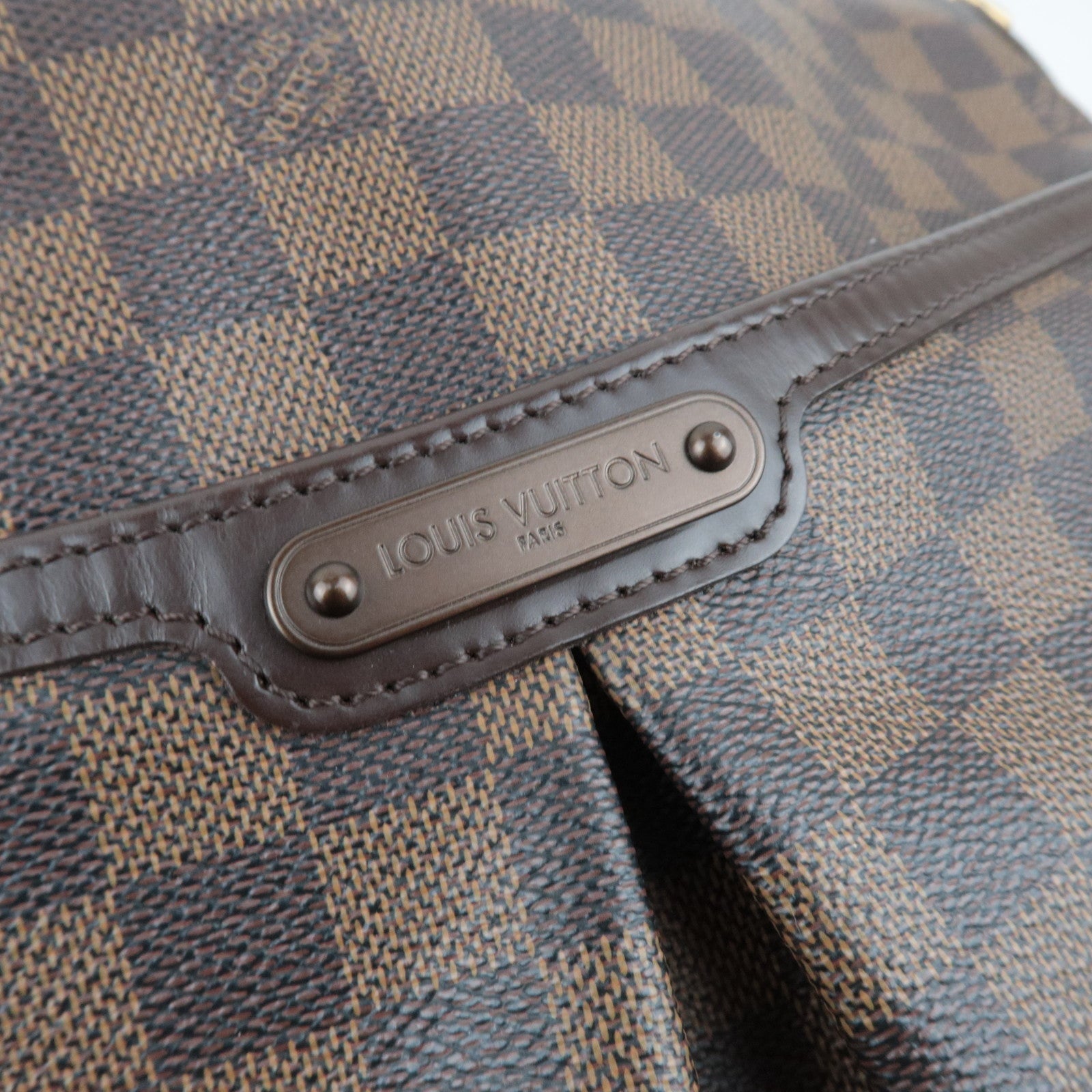 Louis Vuitton Damier Bloomsbury GM Shoulder Bag N42250 DU1059 *Dust bag