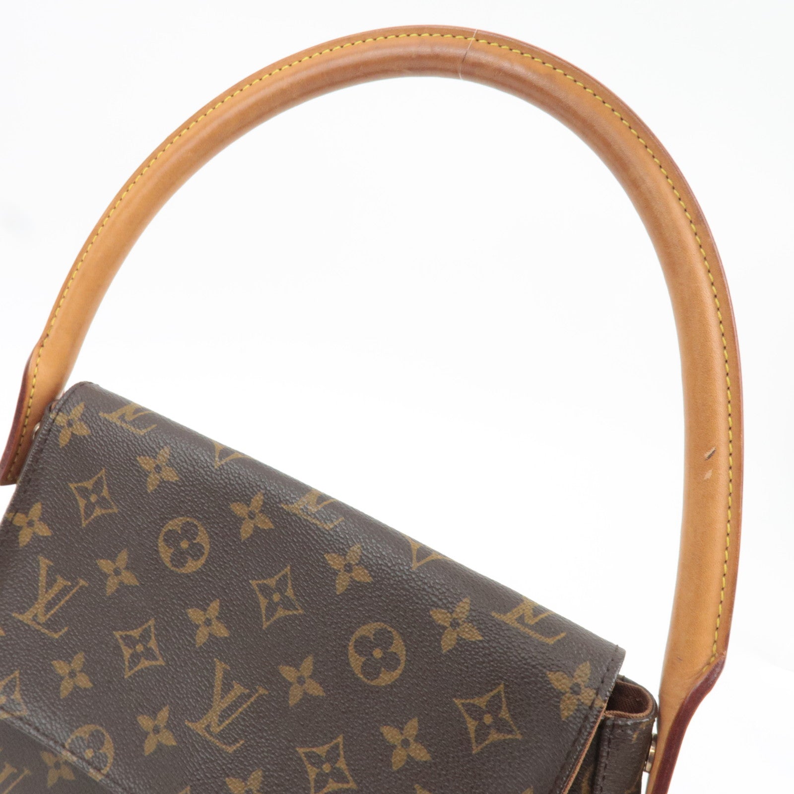 Louis Vuitton Monogram Mini Looping Shoulder Bag  M51147 MI1021 *Dust bag