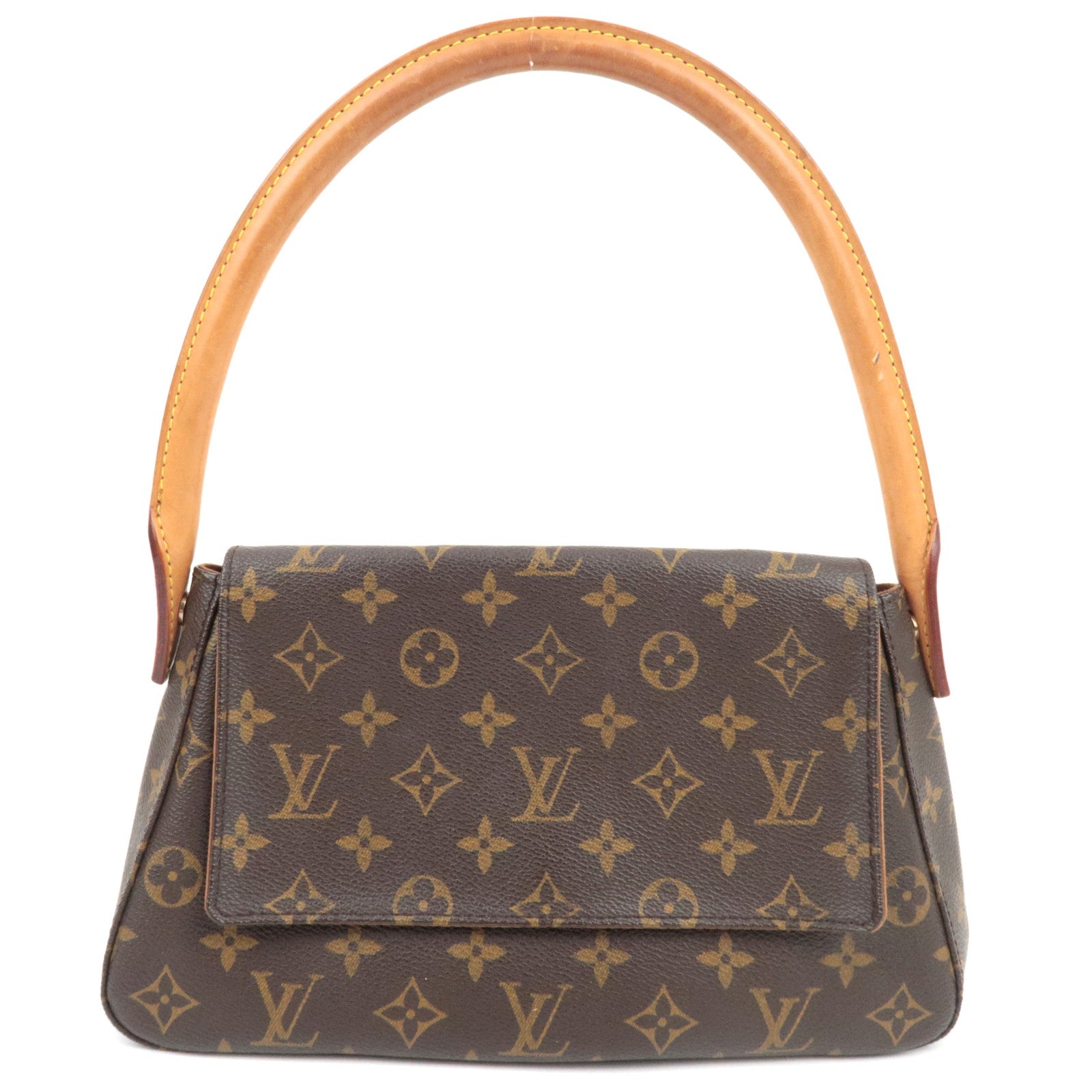 Louis Vuitton Monogram Mini Looping Shoulder Bag  M51147 MI1021 *Dust bag79312