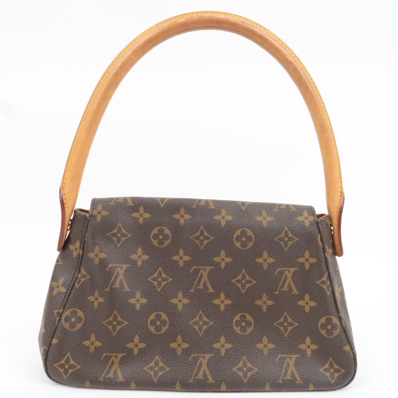 Louis Vuitton Monogram Mini Looping Shoulder Bag  M51147 MI1021 *Dust bag