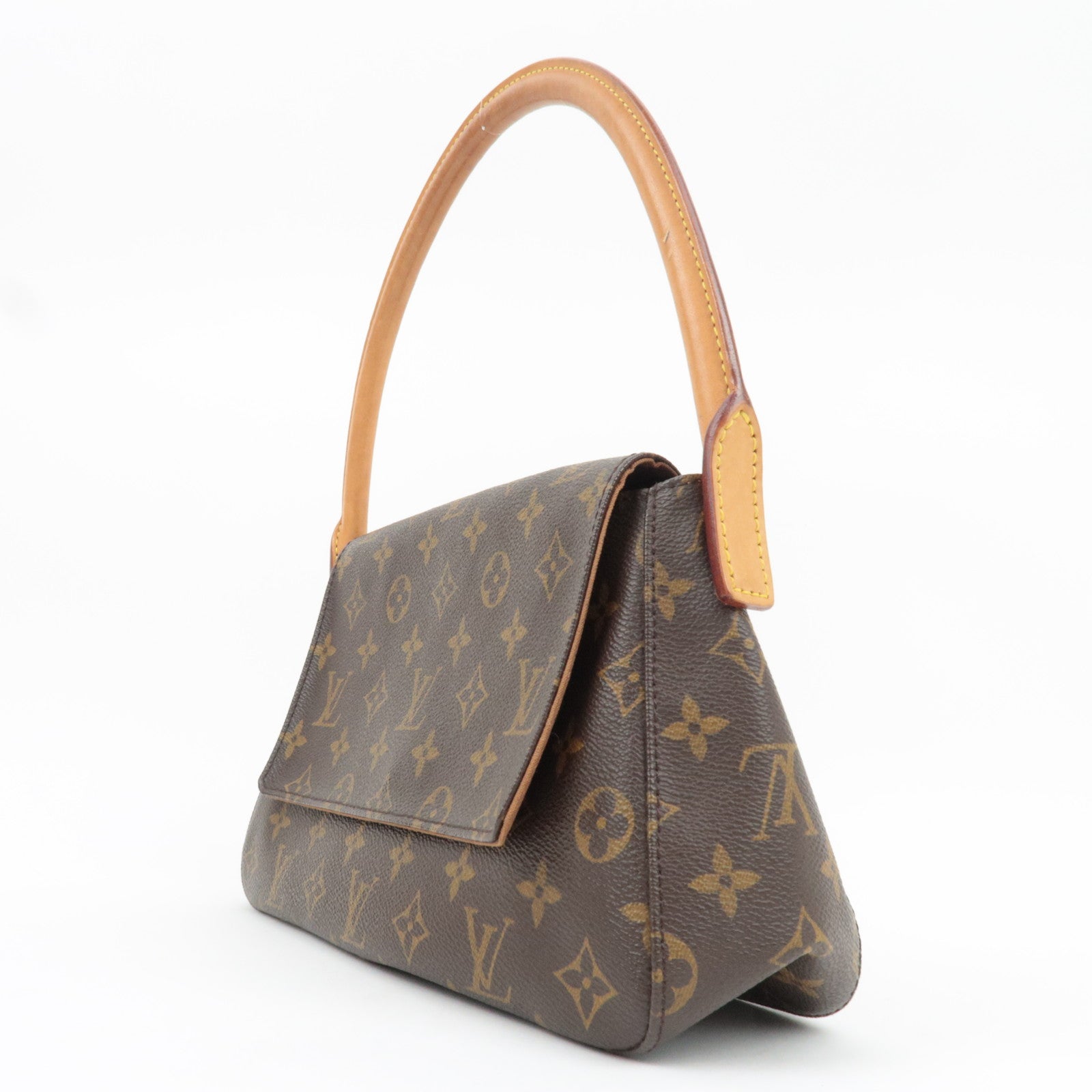 Louis Vuitton Monogram Mini Looping Shoulder Bag  M51147 MI1021 *Dust bag