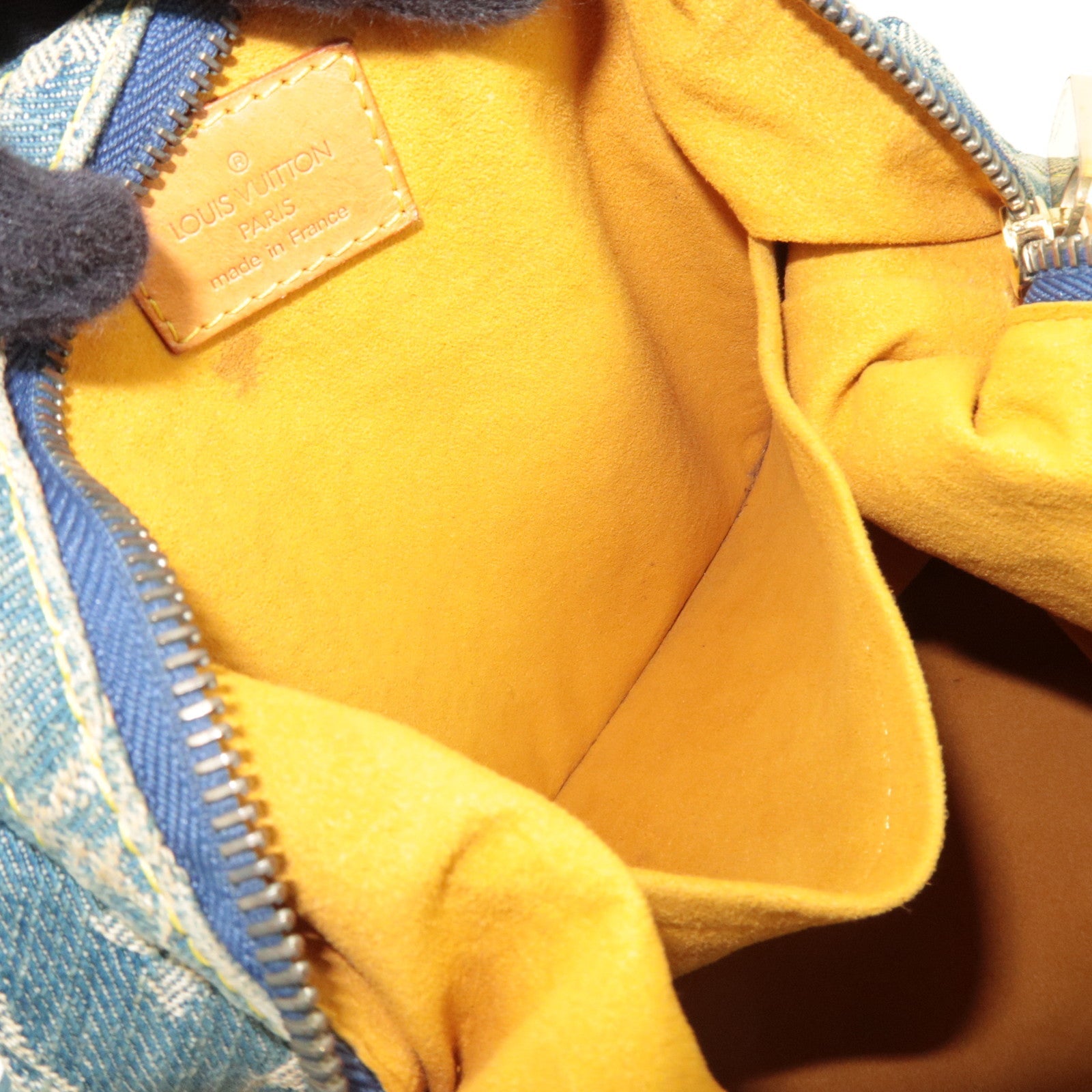 Louis Vuitton Monogram Denim Baggy GM Shoulder Bag M95048 SR1015 *Long strap, Dust bag