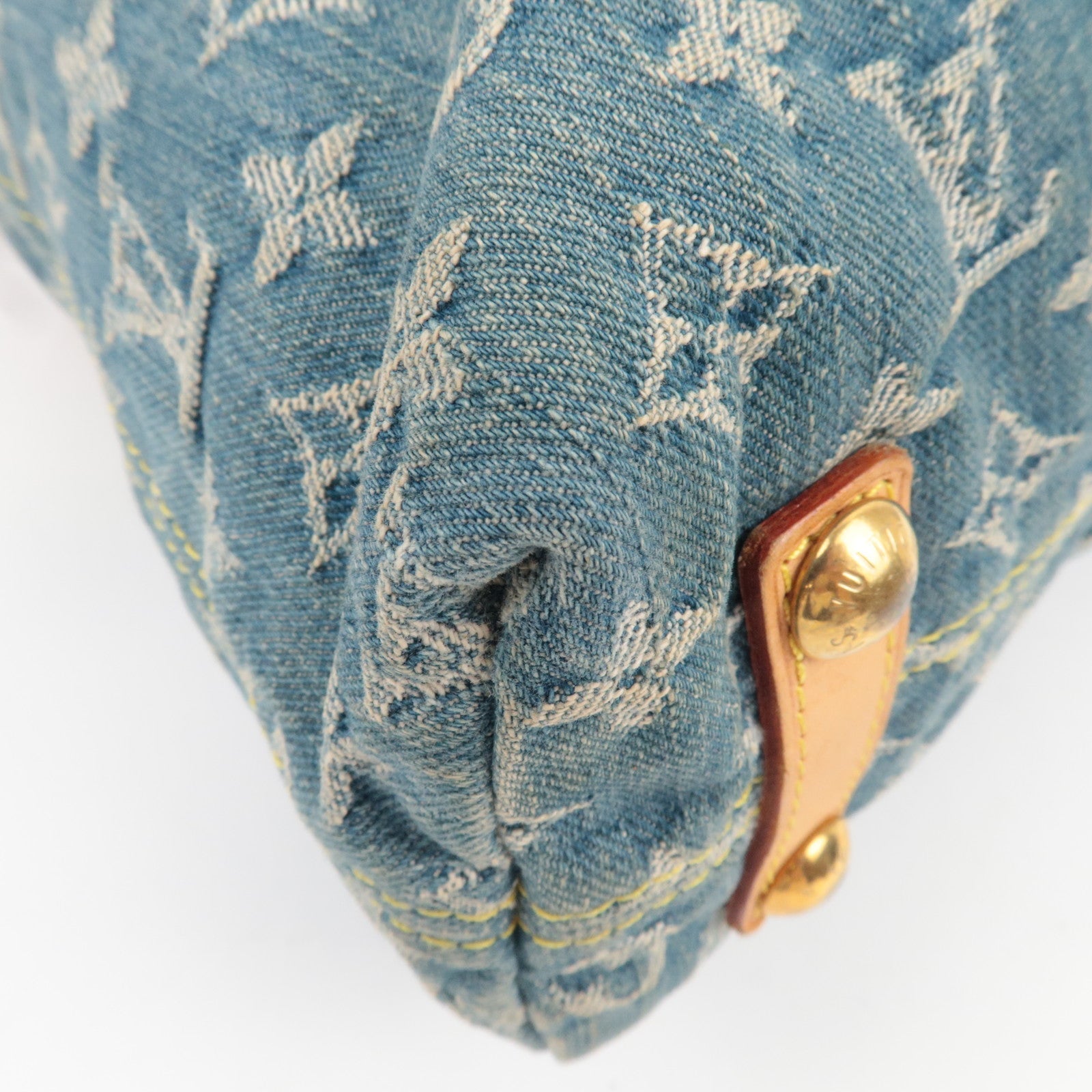 Louis Vuitton Monogram Denim Baggy GM Shoulder Bag M95048 SR1015 *Long strap, Dust bag