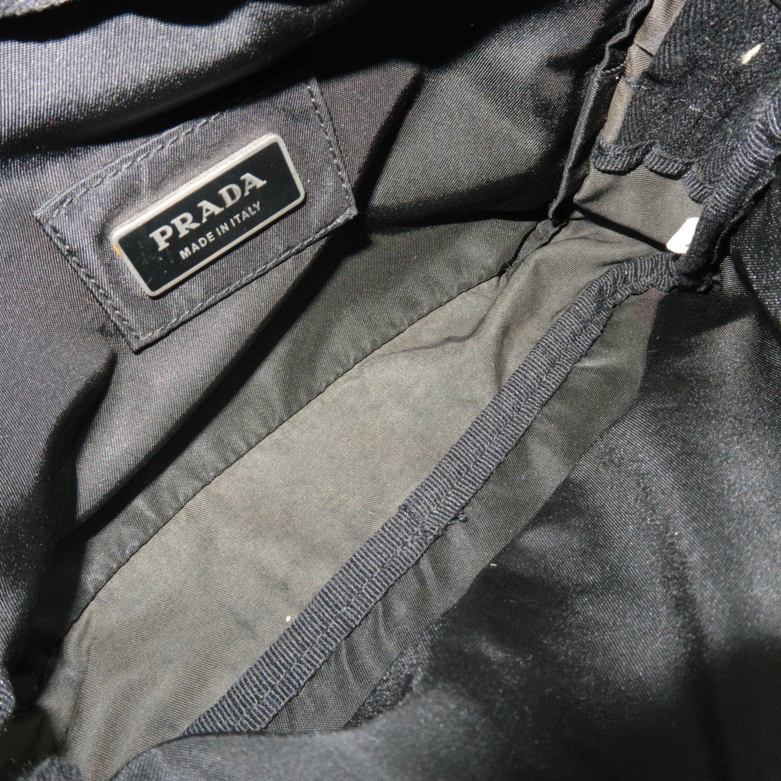 PRADA Body Bag Nylon Black