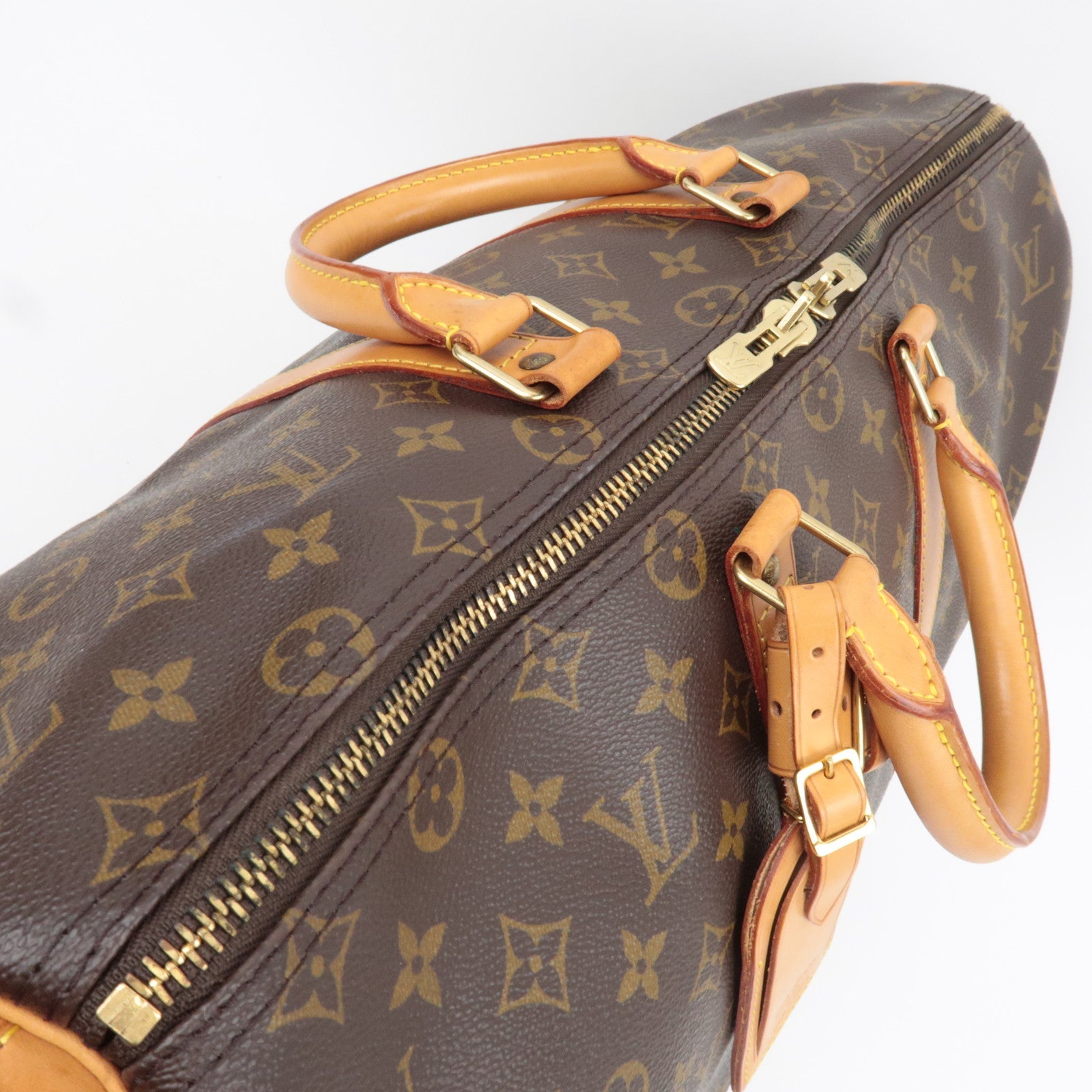 Louis Vuitton Monogram Keepall Bandouliere 45 Travel Bag M41418 TH0924 *Strap, Name tag, Poignet