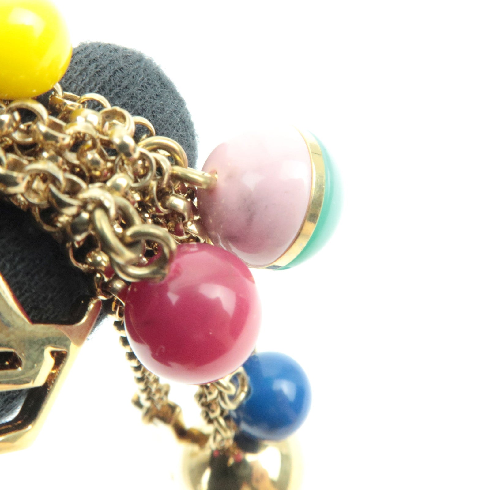 Louis Vuitton Porte Cles Grelot Bag Charm Metal Gold M62227 *Dust bag