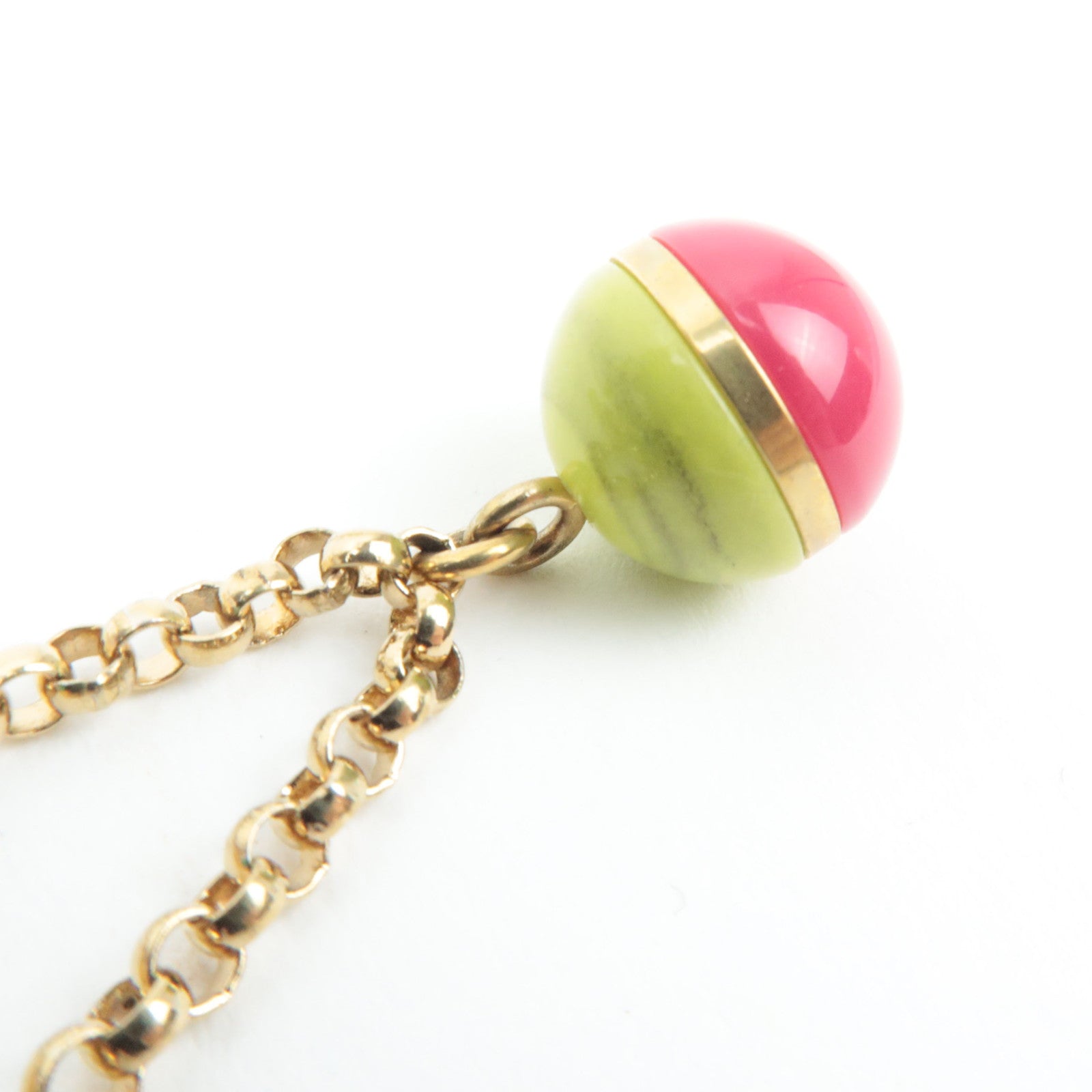 Louis Vuitton Porte Cles Grelot Bag Charm Metal Gold M62227 *Dust bag