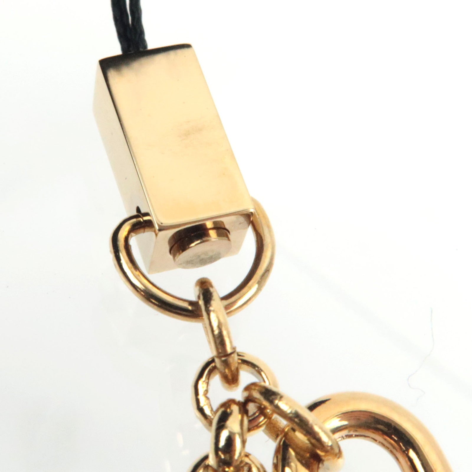 Louis Vuitton Accessoires Telephone Pastille Phone Strap Metal Gold Multicolor M65388