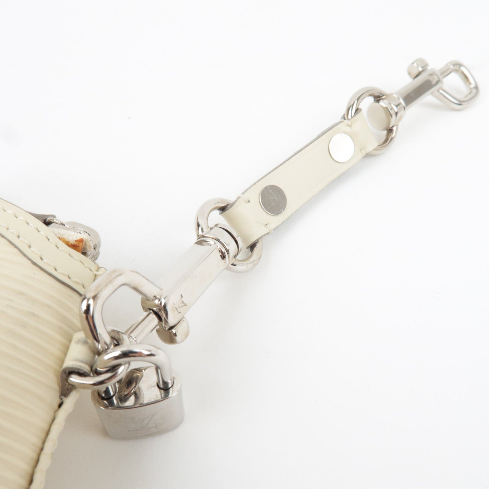 Louis Vuitton Epi Mini Lockit Bag Charm Yvoire M6001J *Dust bag, Clip