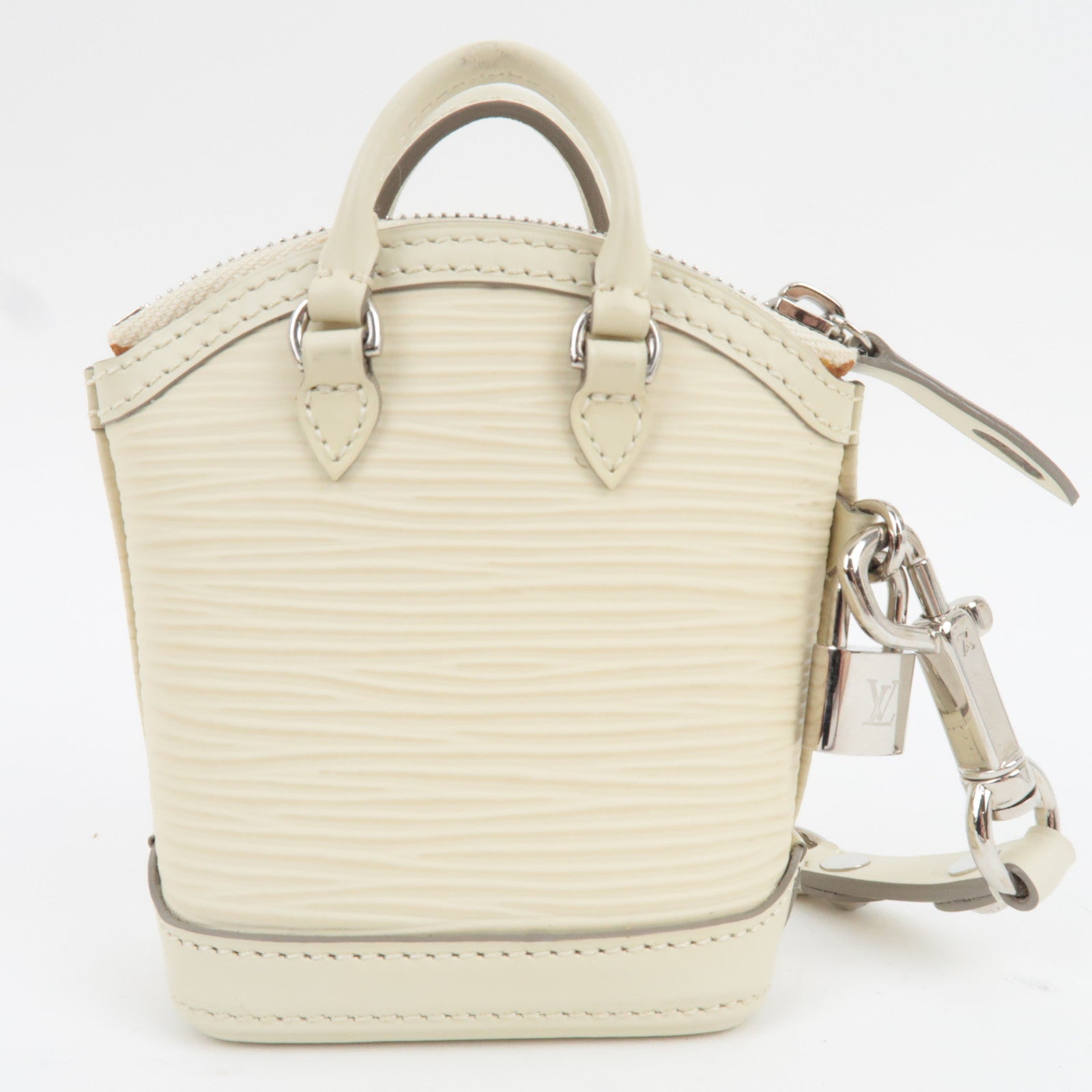 Louis Vuitton Epi Mini Lockit Bag Charm Yvoire M6001J *Dust bag, Clip