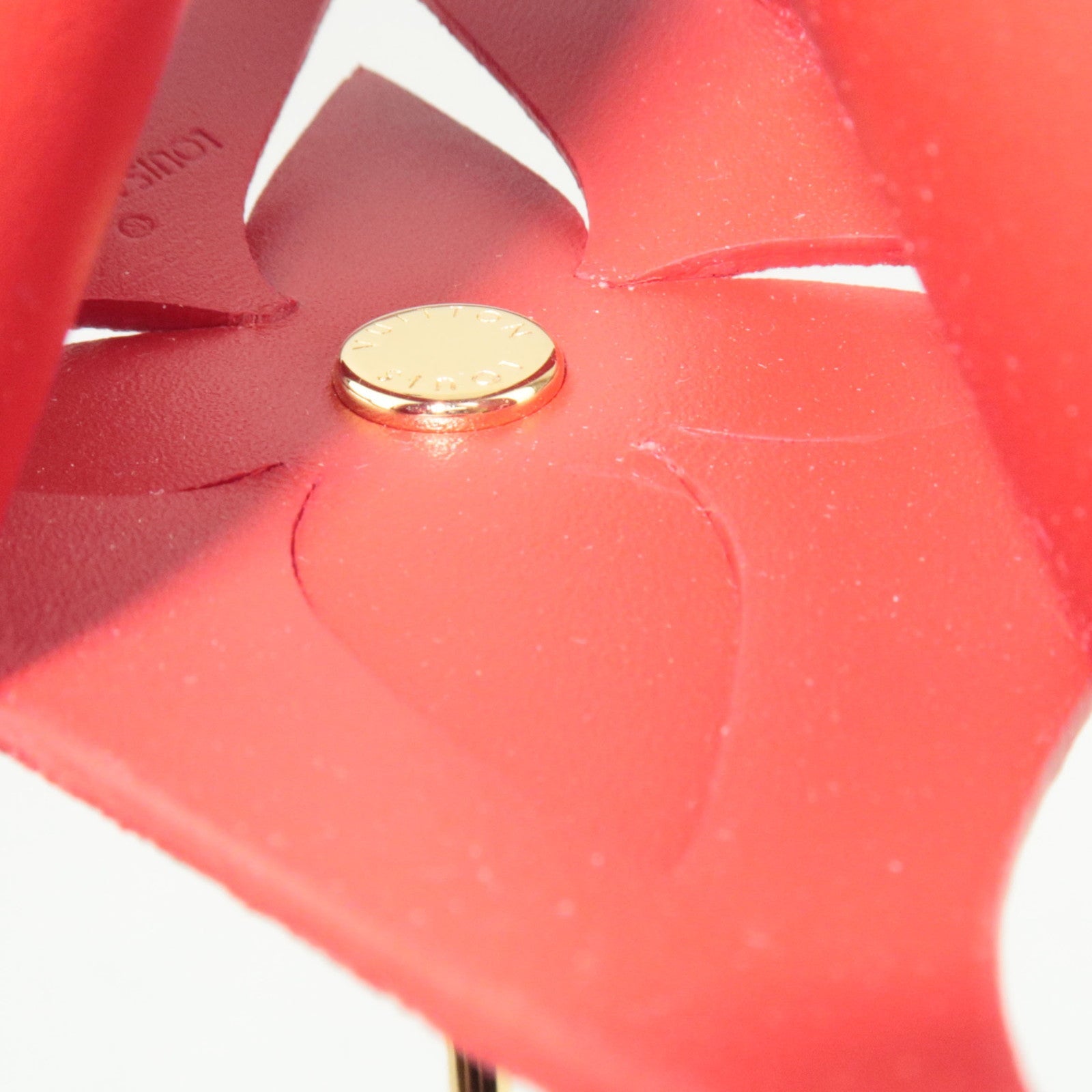 Louis Vuitton Origami Flowers By Atelier Oï Leather Metal Red Gold