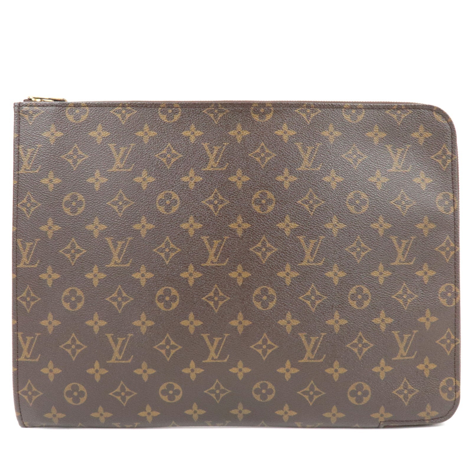 Louis Vuitton Monogram Poche Documents Clutch Bag M53456 882TH 79595