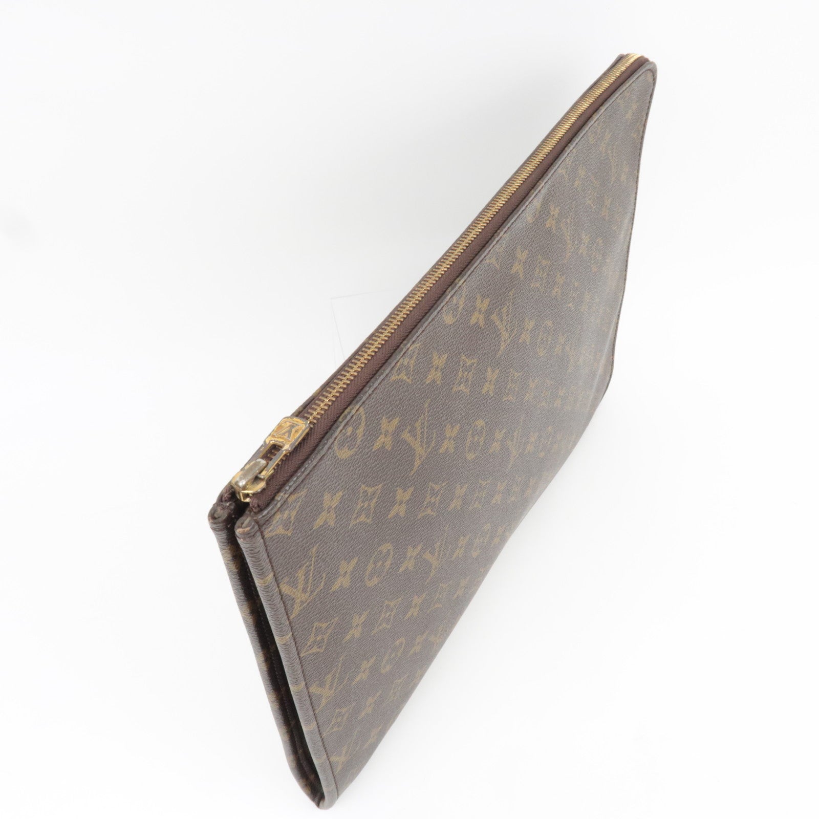 Louis Vuitton Monogram Poche Documents Clutch Bag M53456 882TH