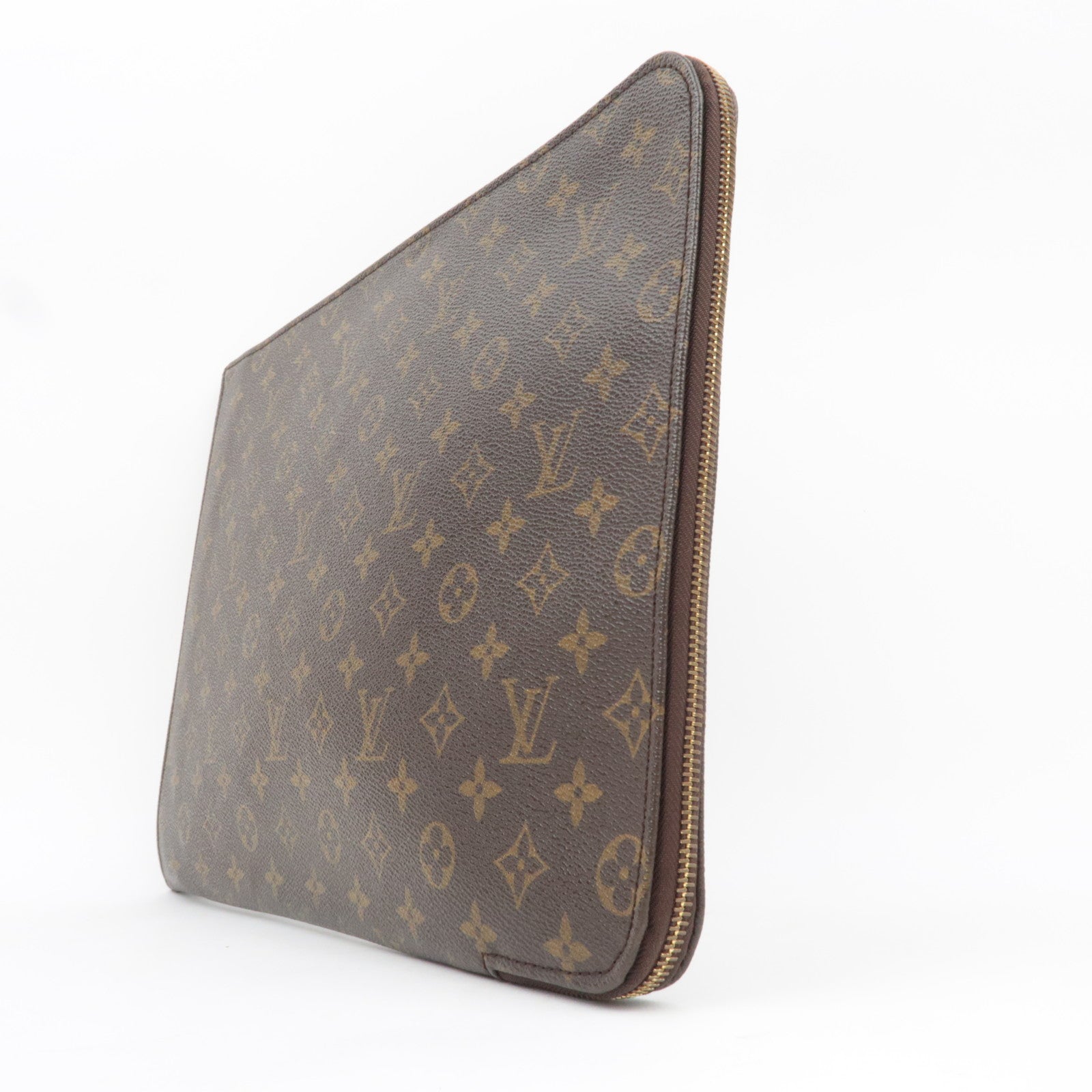 Louis Vuitton Monogram Poche Documents Clutch Bag M53456 882TH