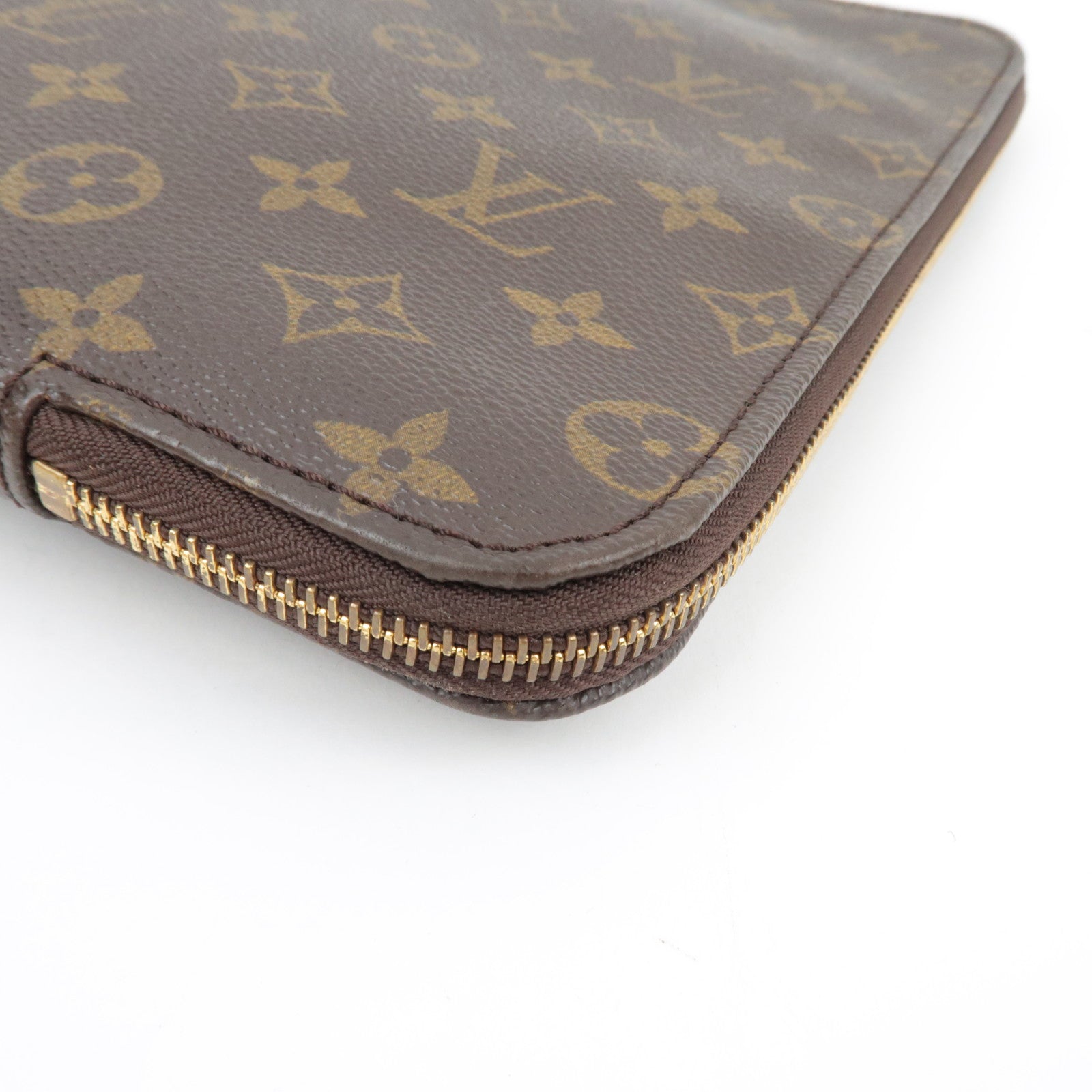 Louis Vuitton Monogram Poche Documents Clutch Bag M53456 882TH