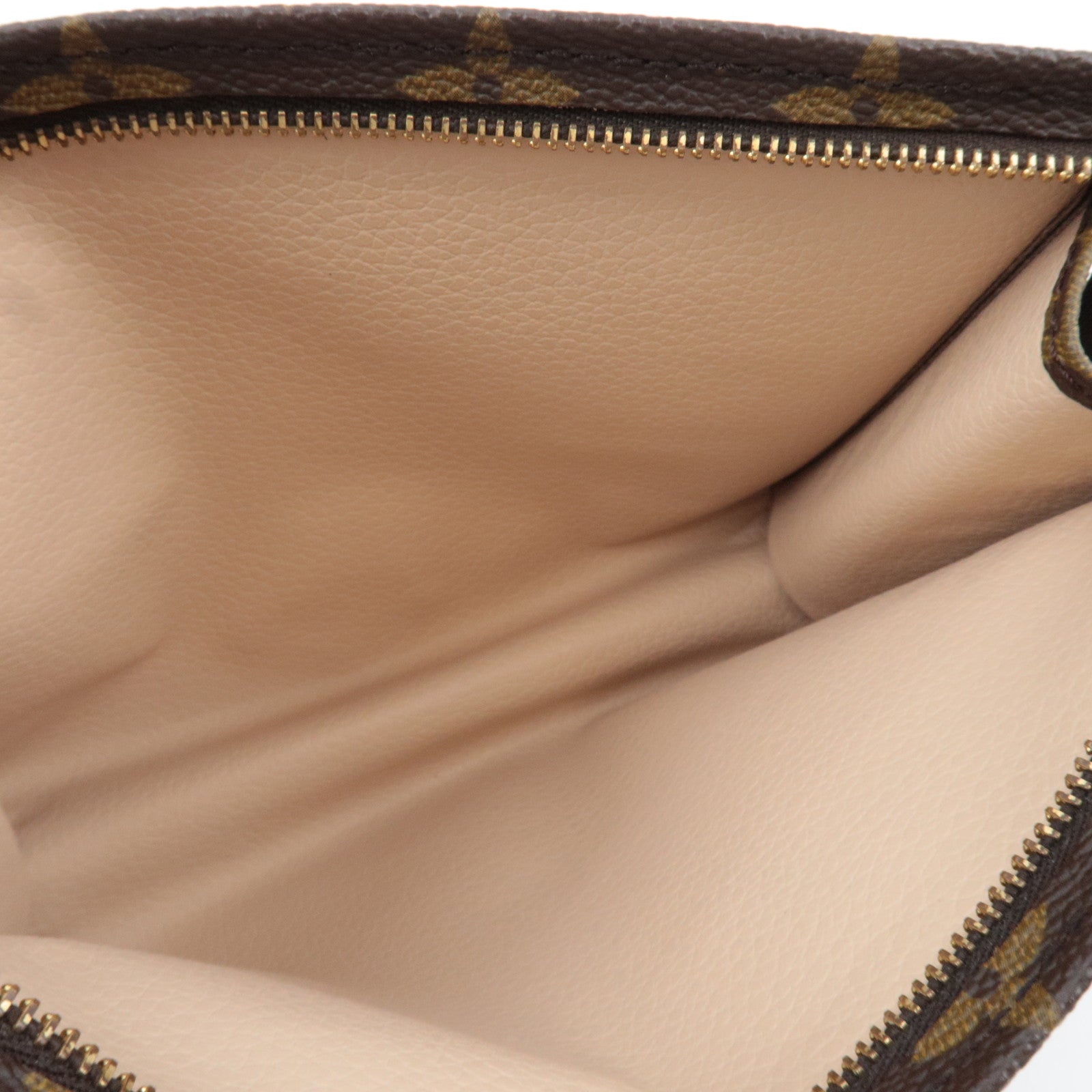 Louis Vuitton Monogram Poche Toilette 19 Toiletry Bag Cosmetic Pouch M47544 TH0910