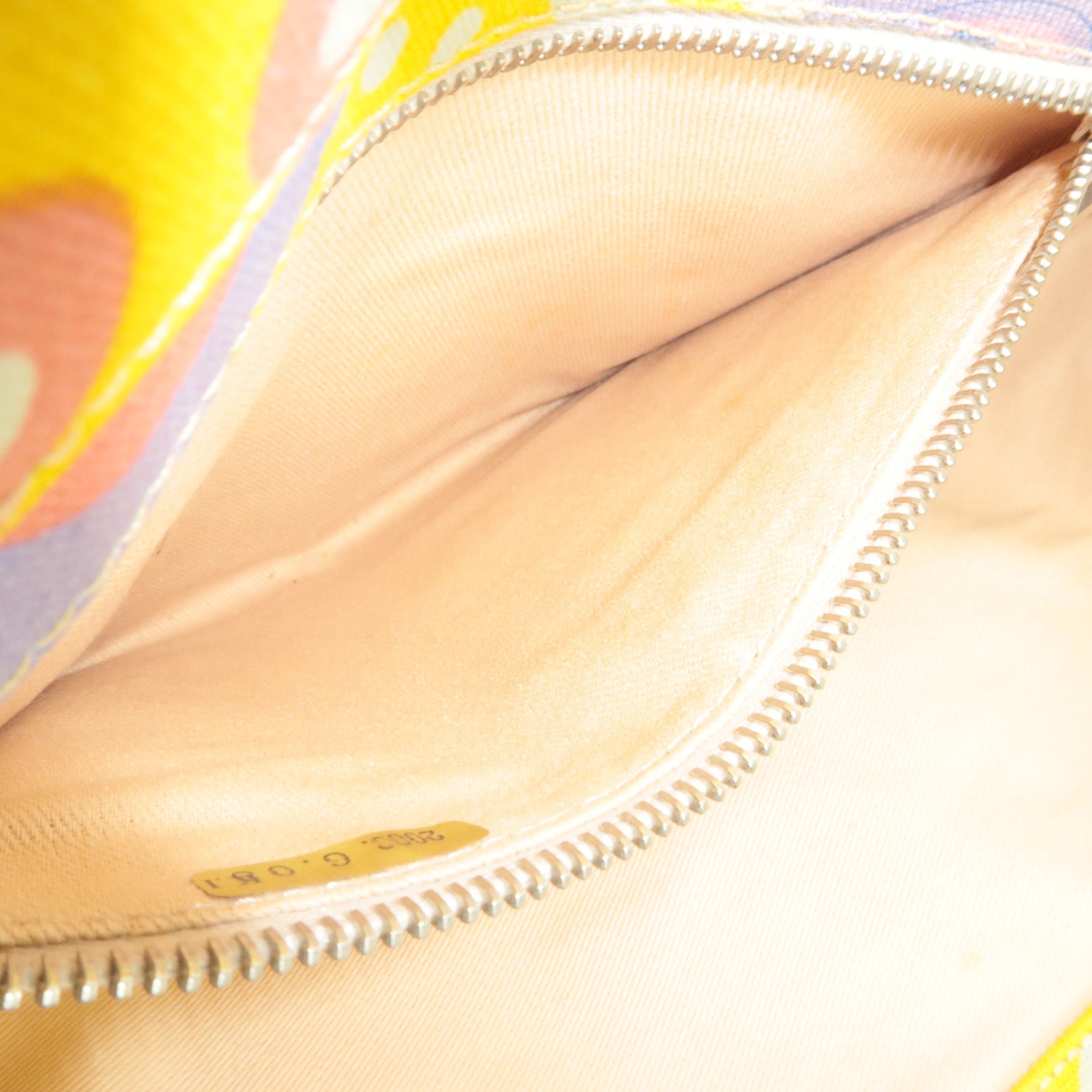 CHANEL High Summer Flower Tote Bag Canvas Leather Yellow Beige 8313589