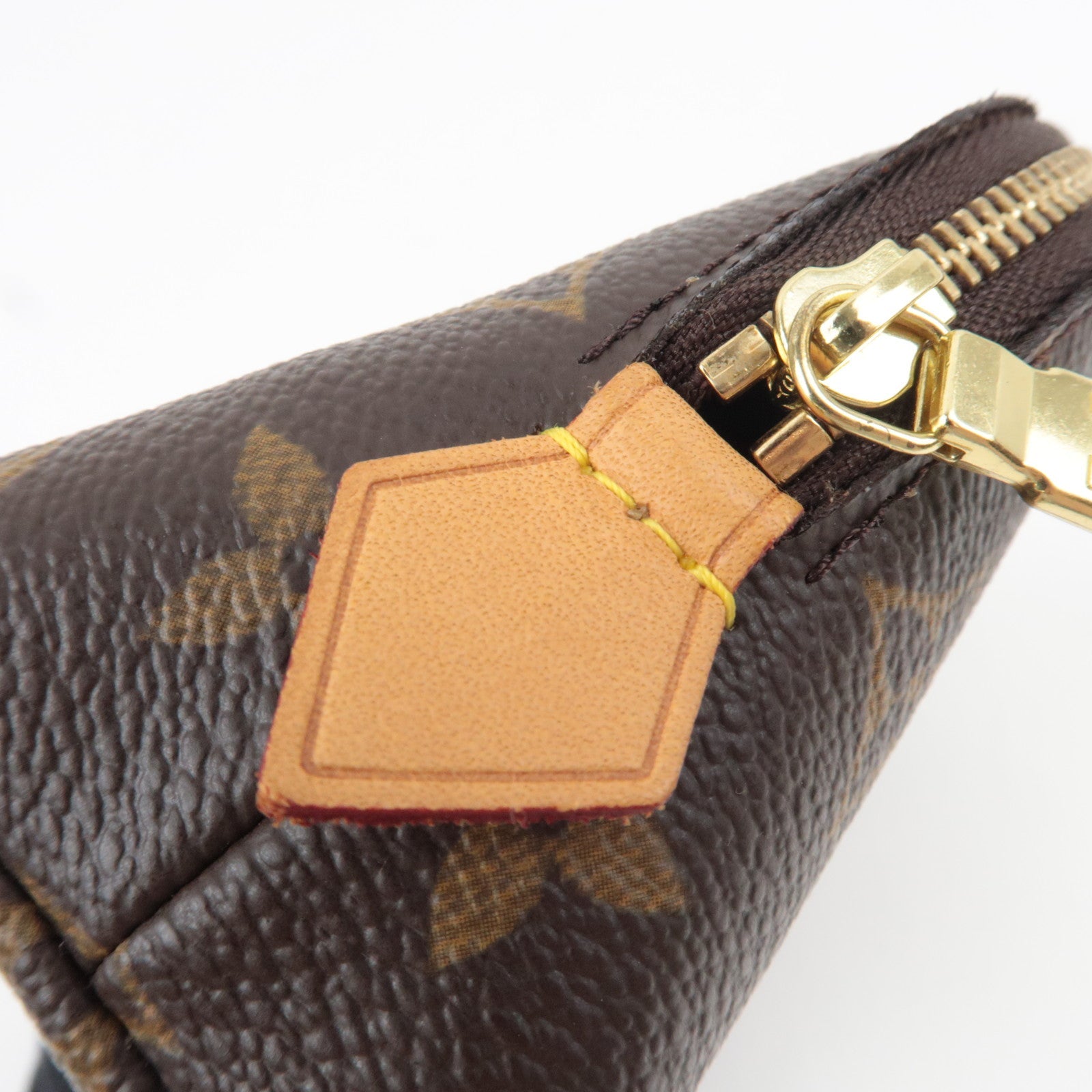 Louis Vuitton Monogram Pochette Cosmetic Pouch M47515 CA0063 *Dust bag