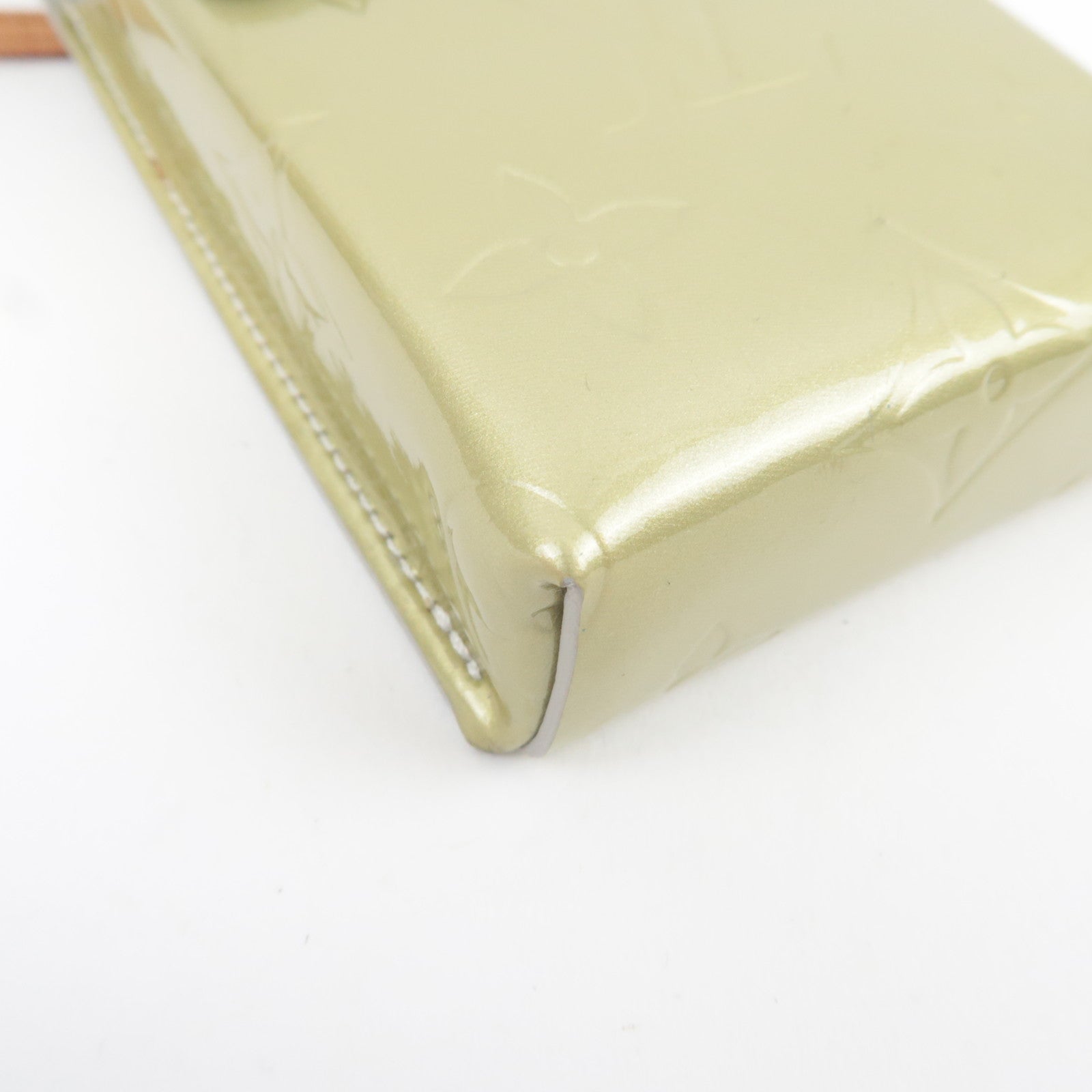 Louis Vuitton Monogram Vernis Cigarette Case Mini Pouch Gris M91050 TH0010