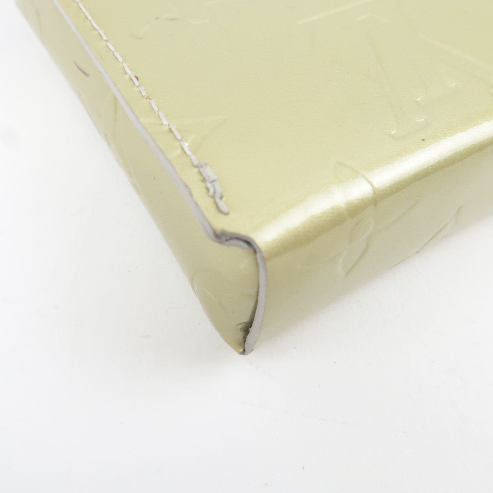 Louis Vuitton Monogram Vernis Cigarette Case Mini Pouch Gris M91050 TH0010