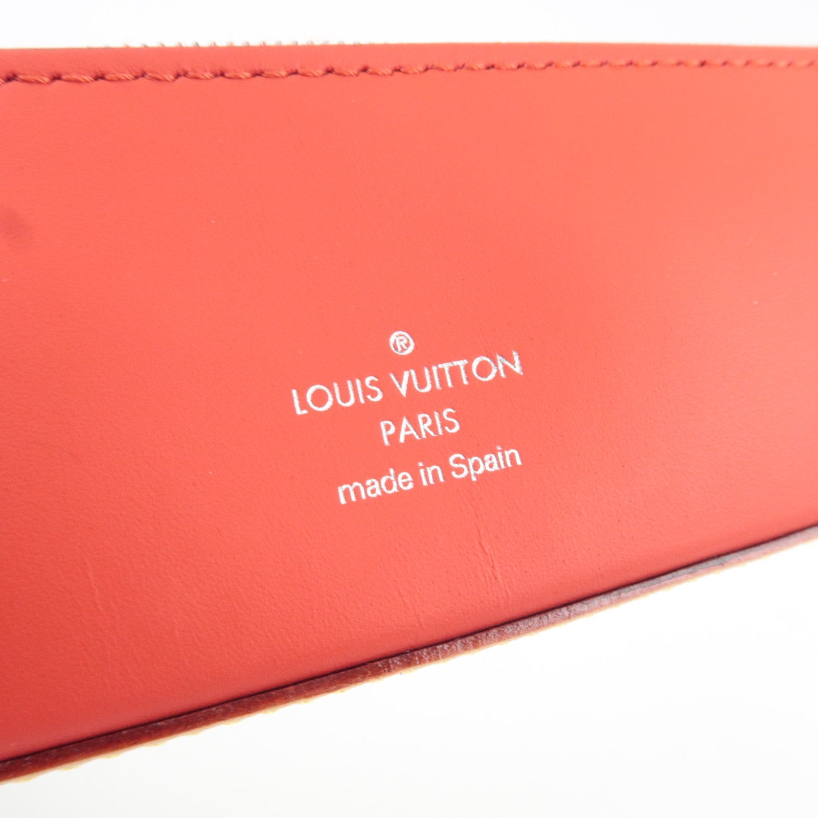Louis Vuitton Monogram Trousse Elizabeth Pen Case Rouge GI0009 JG0273 *Box, Dust bag
