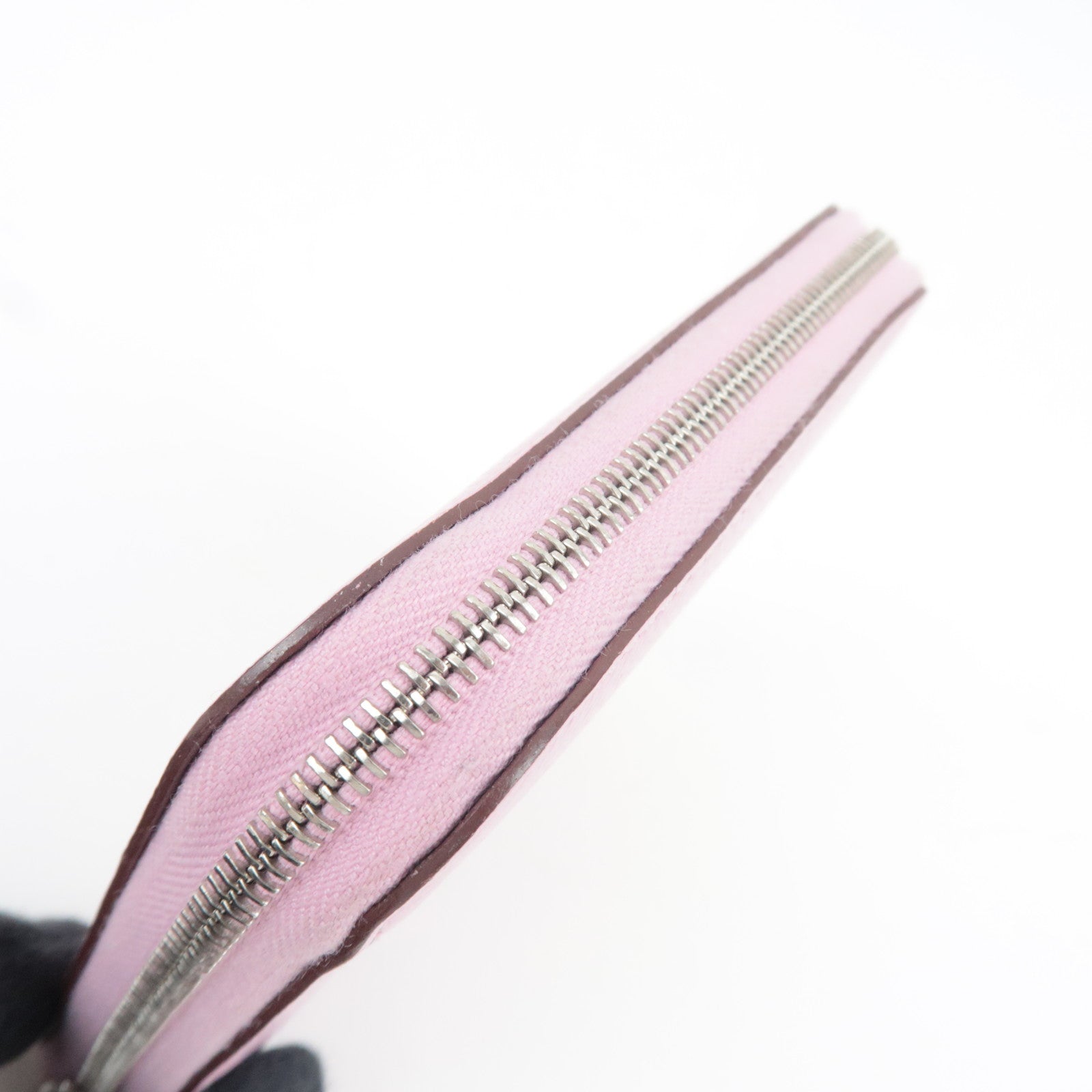 HERMES Azap Silkin Compact Wallet Veau Epsom Pink Z STAMP (2021) *Box