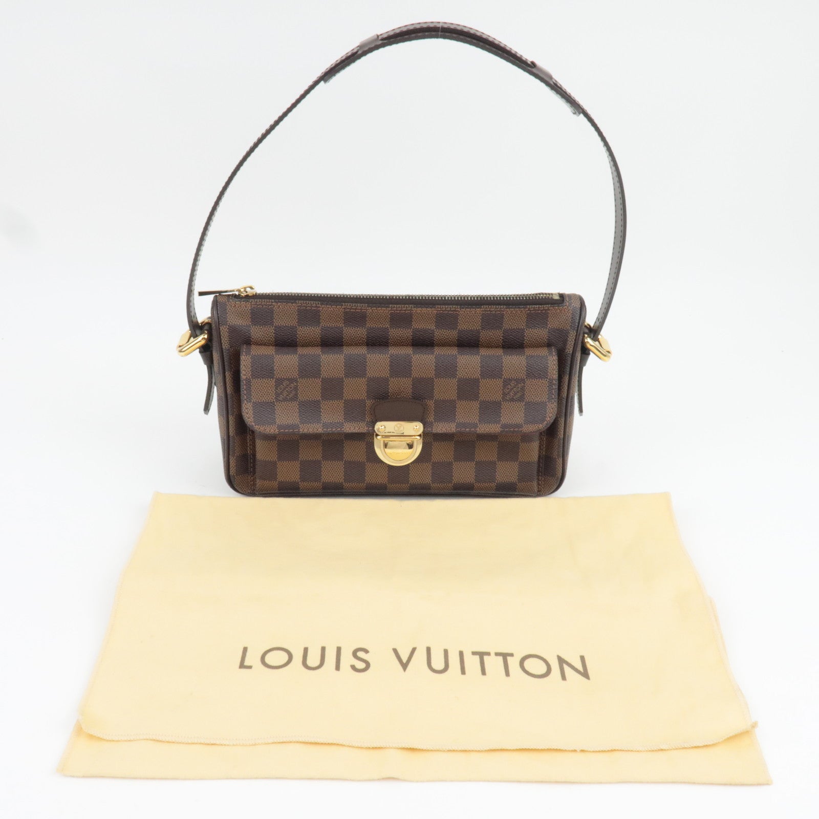 Louis Vuitton Damier Ravello GM Shoulder Bag N60006 VI0097 *Dust bag, Short strap