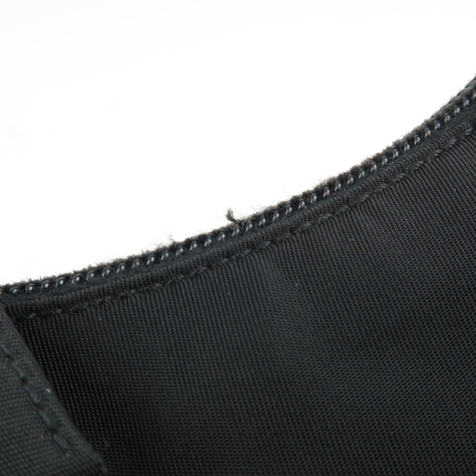 PRADA Handbag Nylon Black MV519 *G card